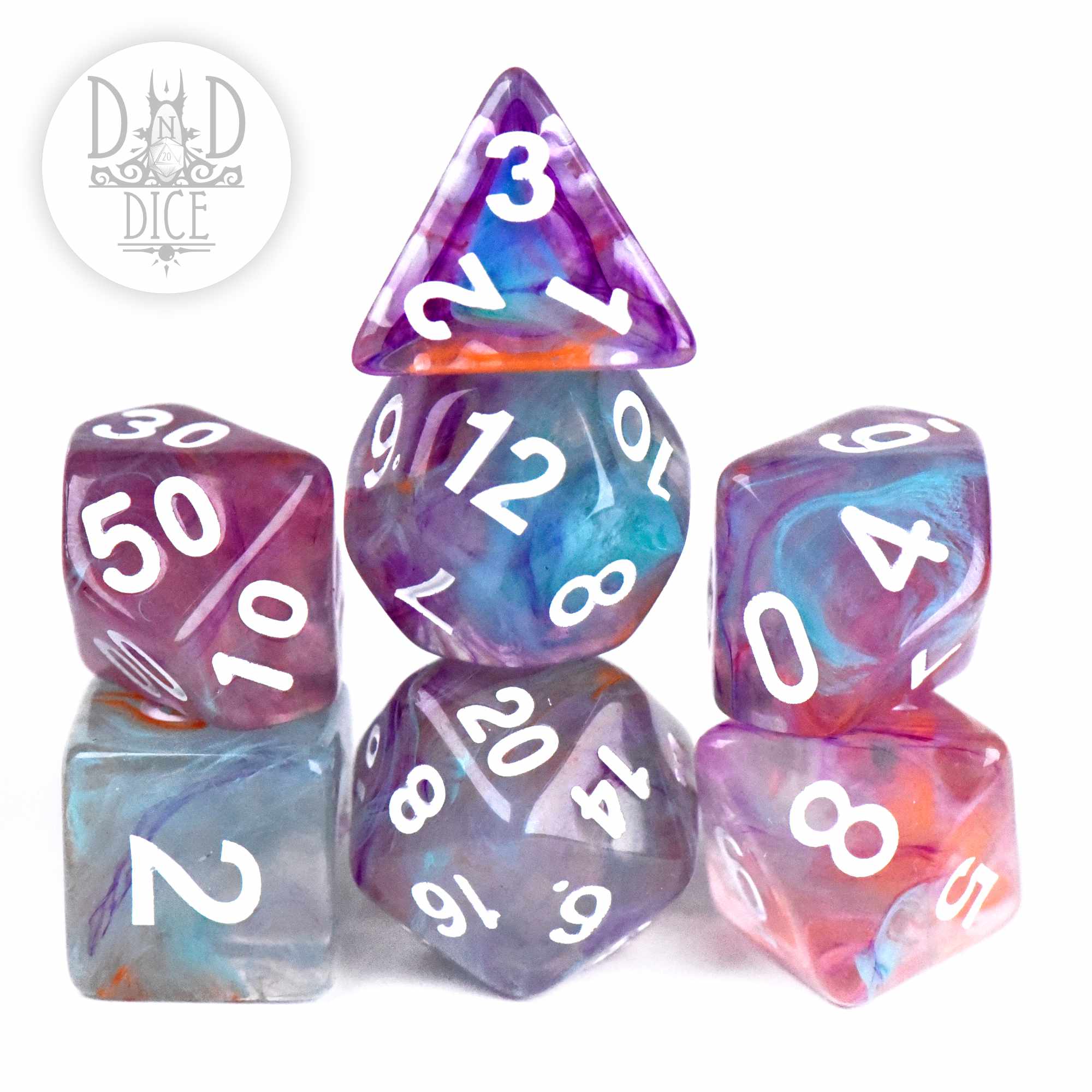 Mycelium Network Dice Set