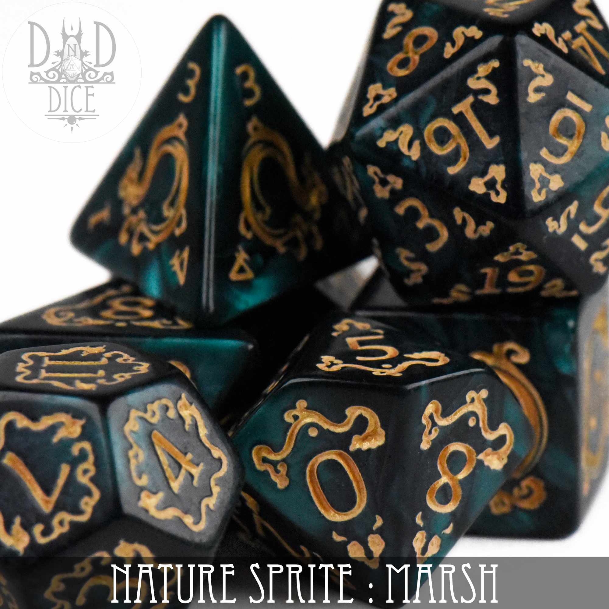 Nature Sprite: Marsh Dice Set - Image 2