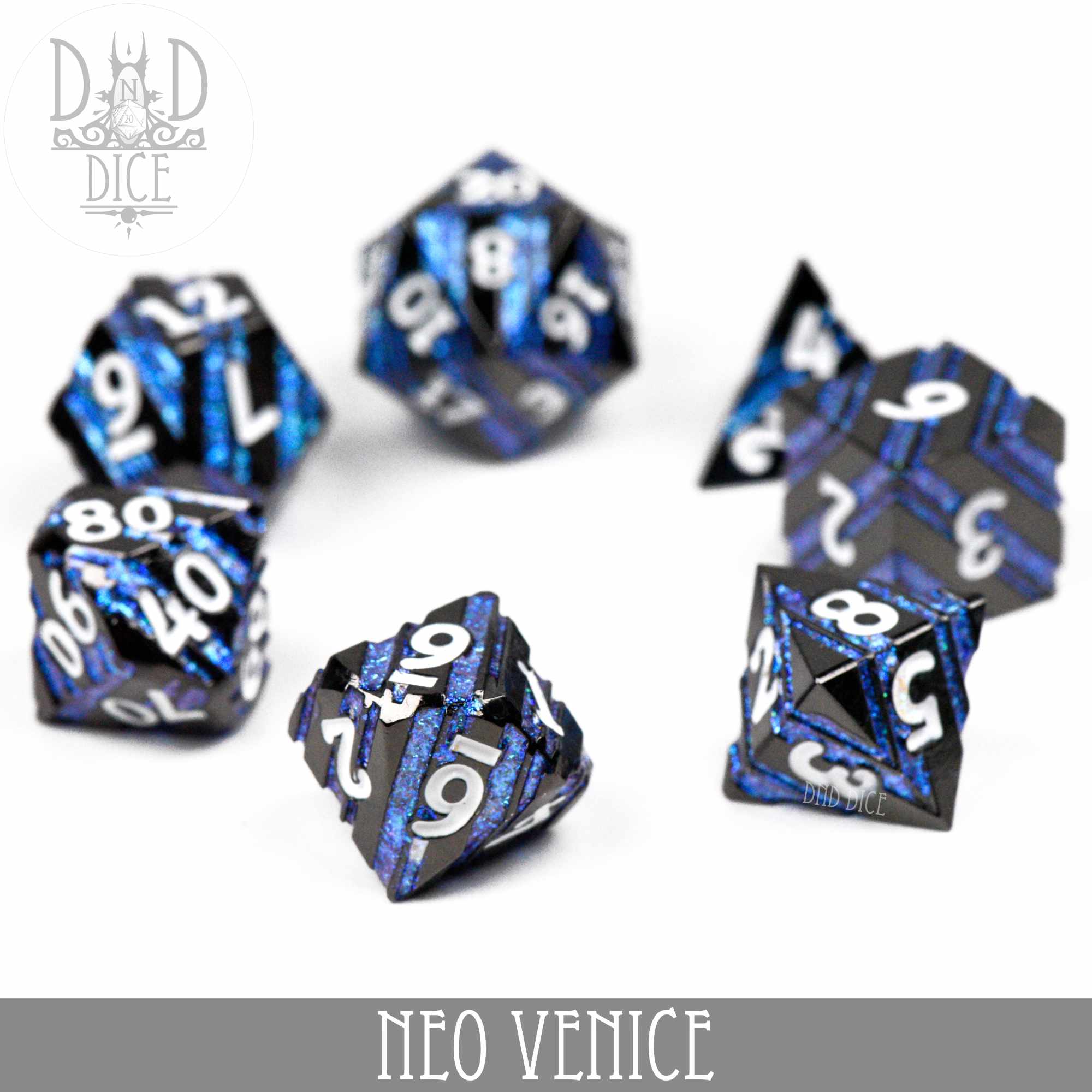 Neo Venice Metal Dice Set - Image 3