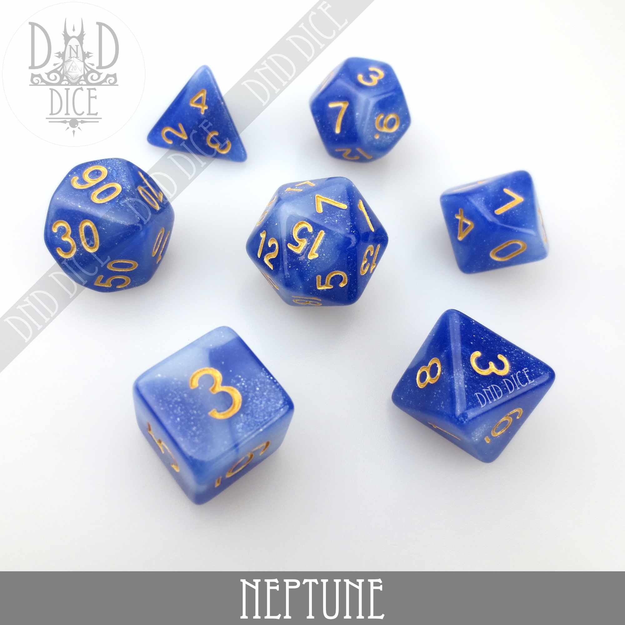 Neptune Galaxy Dice Set - Image 3
