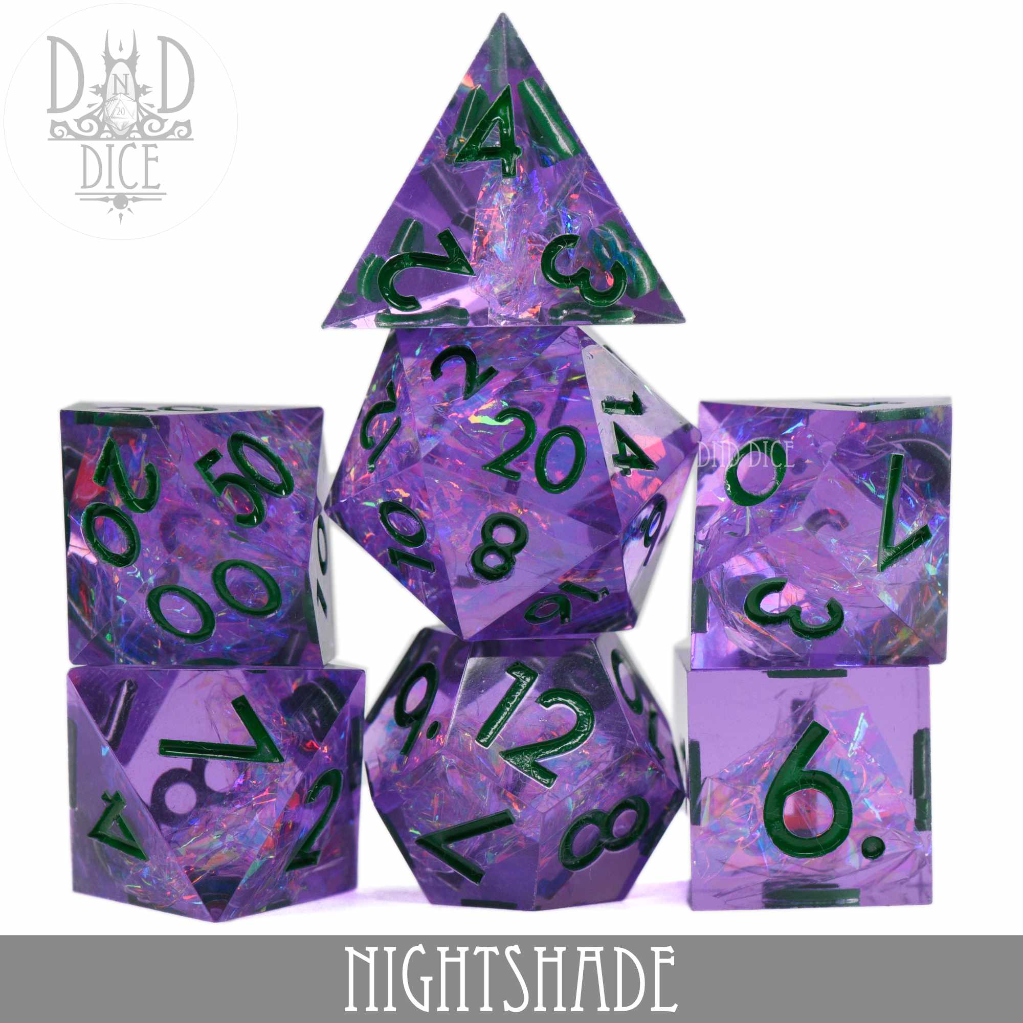 Nightshade Handmade Dice Set - Image 2