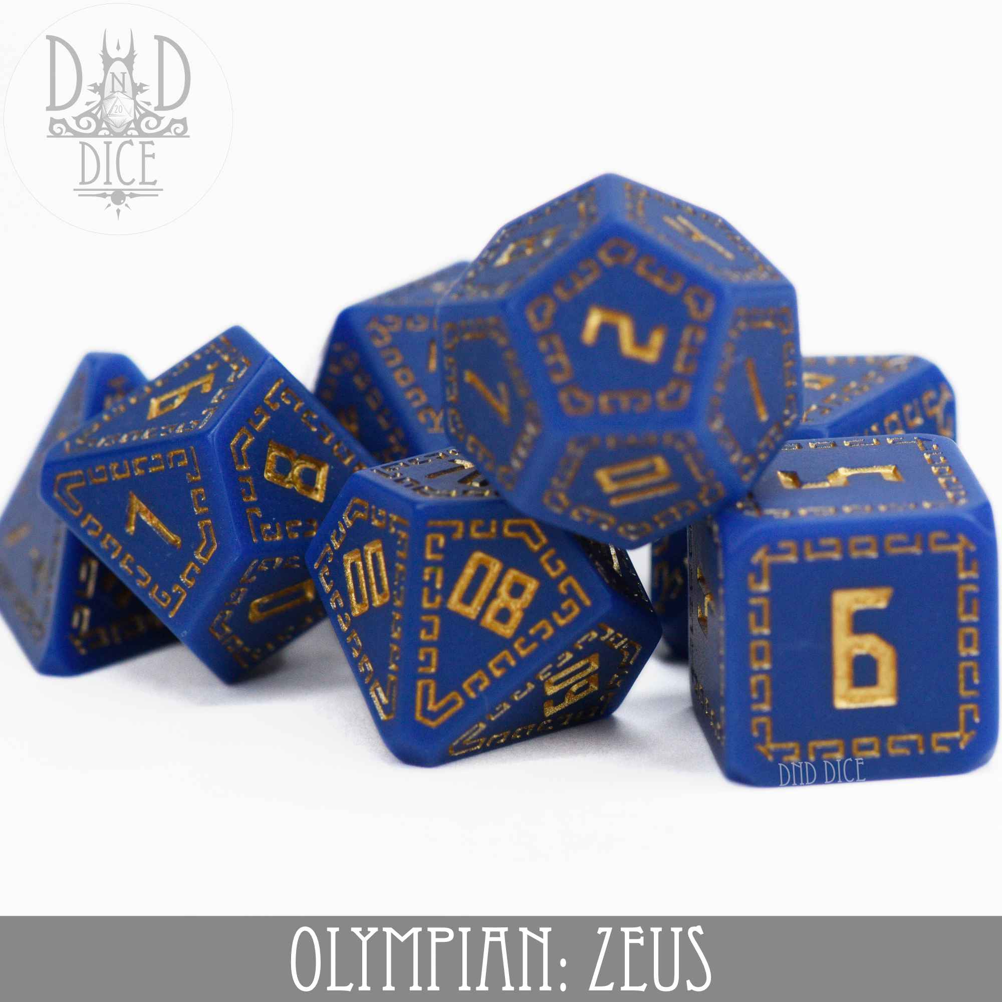 Olympian: Zeus Dice Set - Image 2