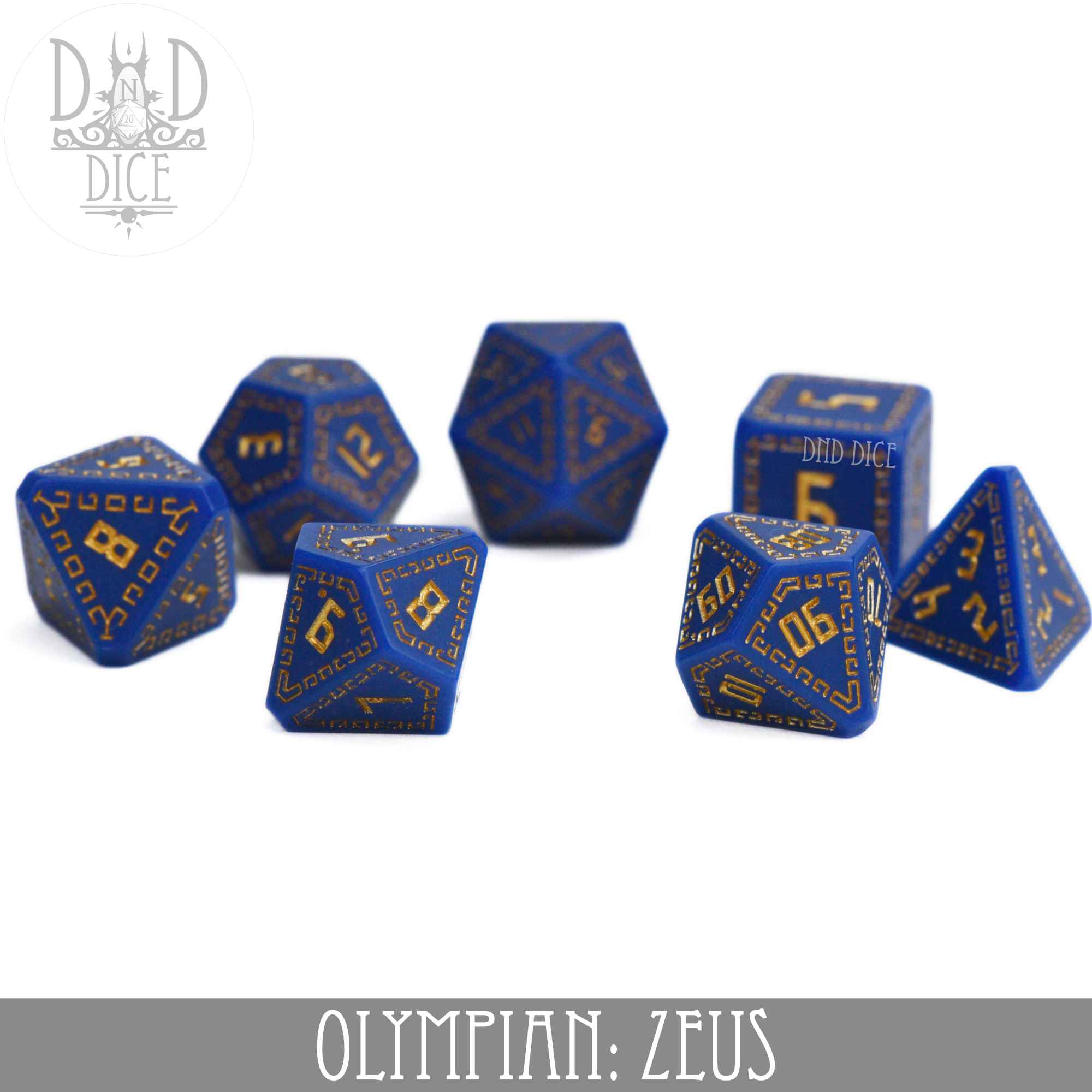 Olympian: Zeus Dice Set - Image 3