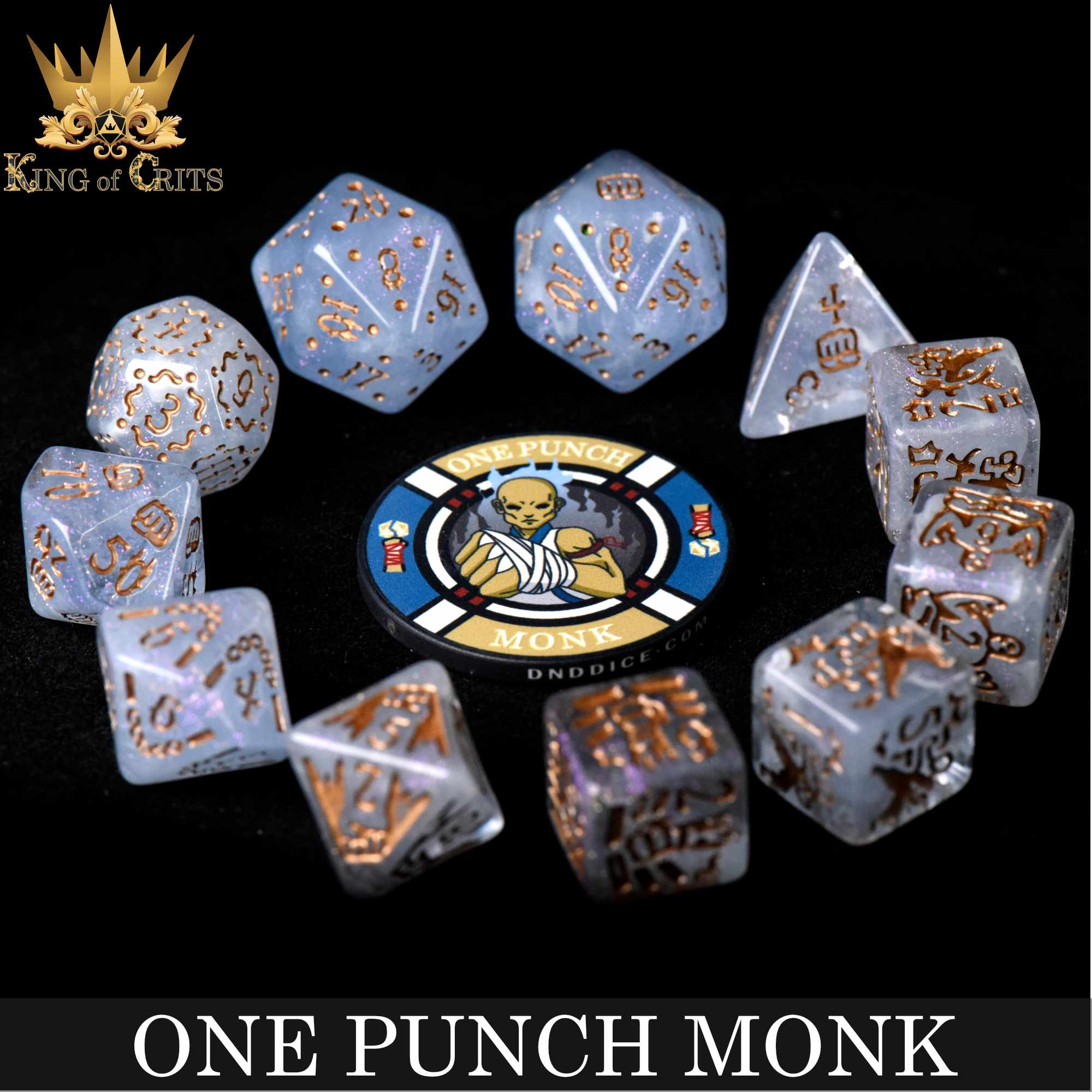 One Punch Monk 11 Dice Set - Image 3