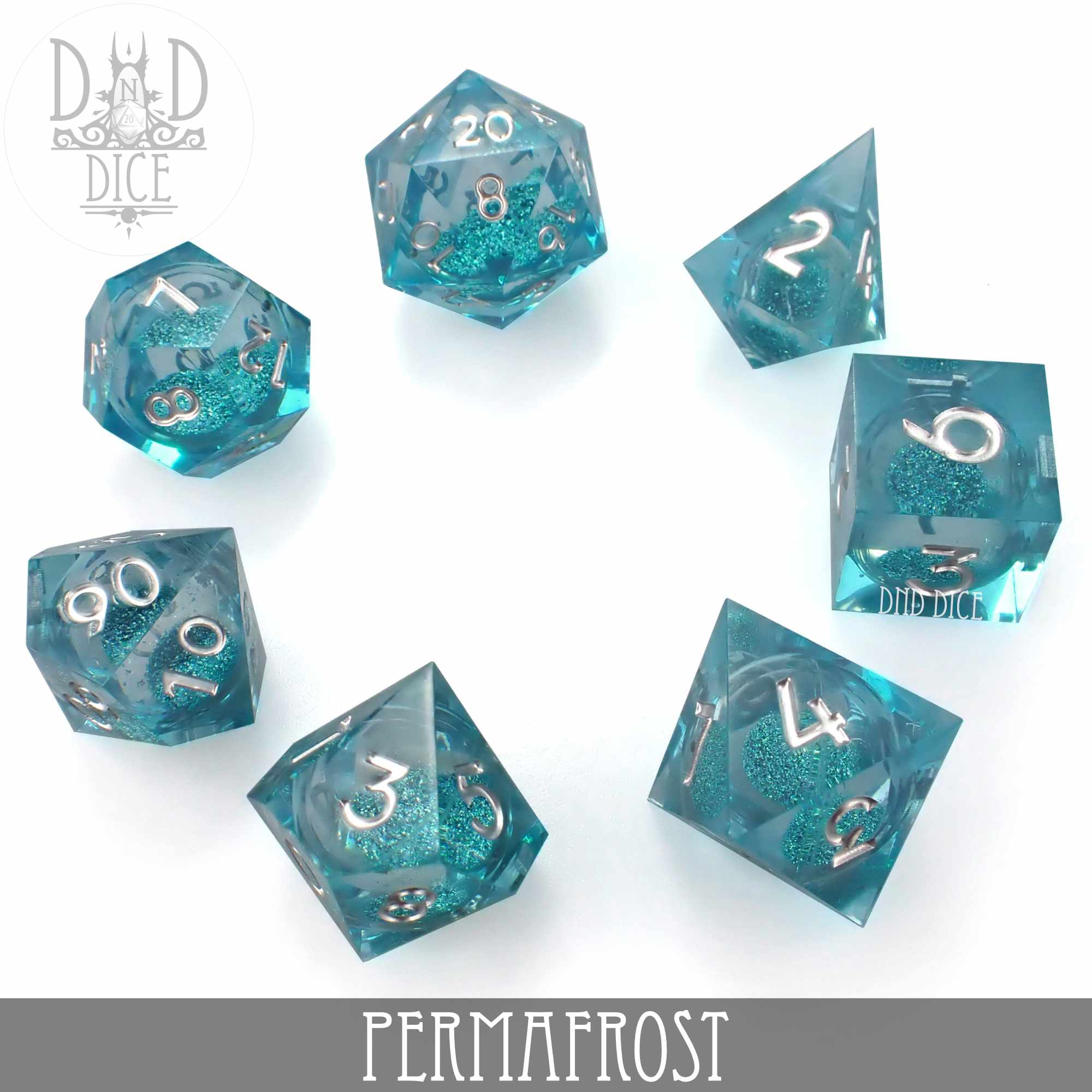 Permafrost Liquid Core Dice Set - Image 3