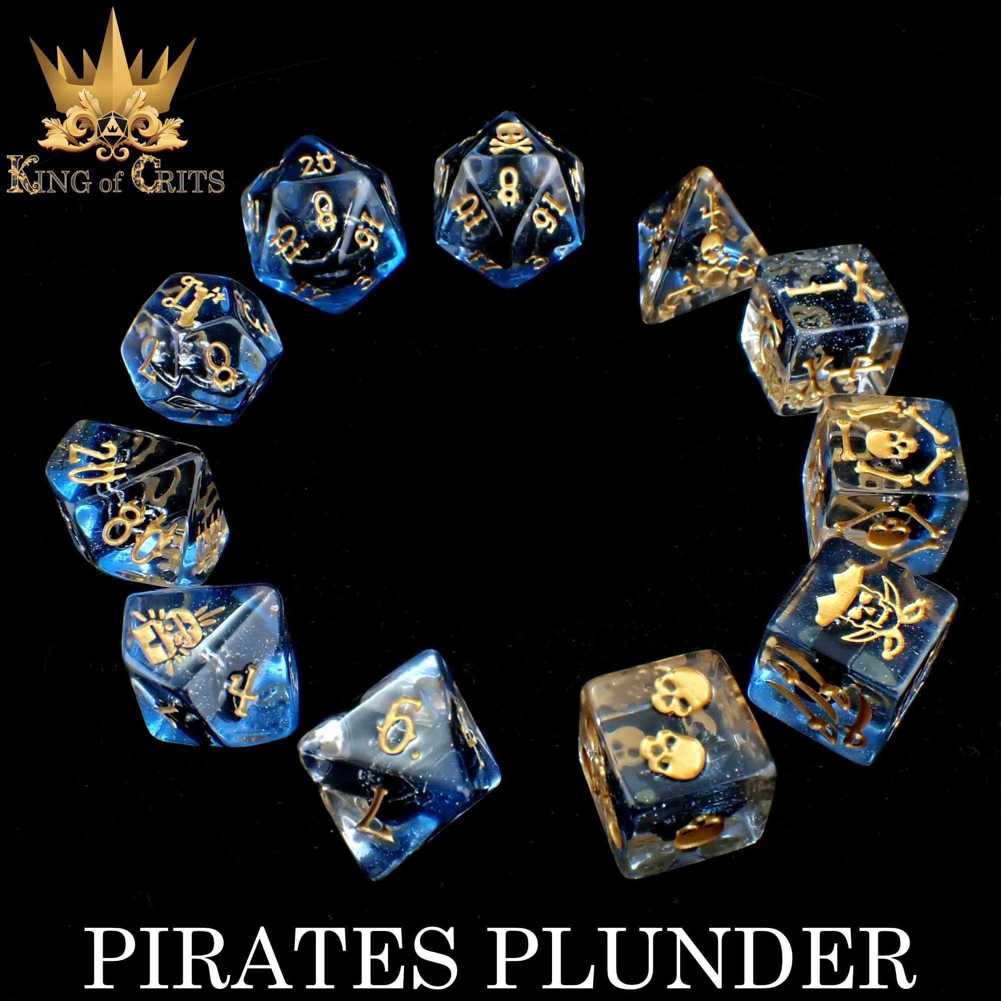 Pirates Plunder 11 Dice Set - Image 3