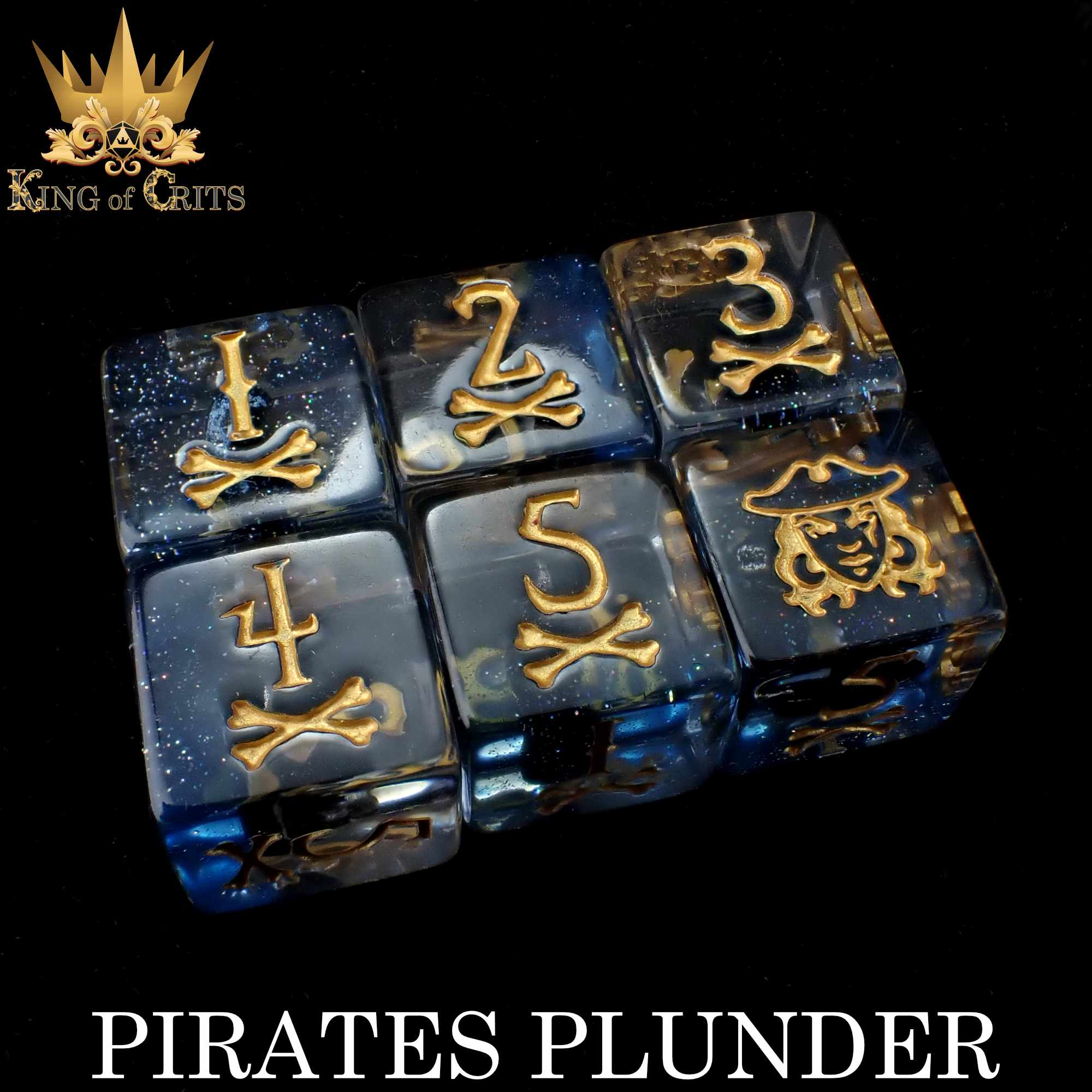 Pirates Plunder 11 Dice Set - Image 4