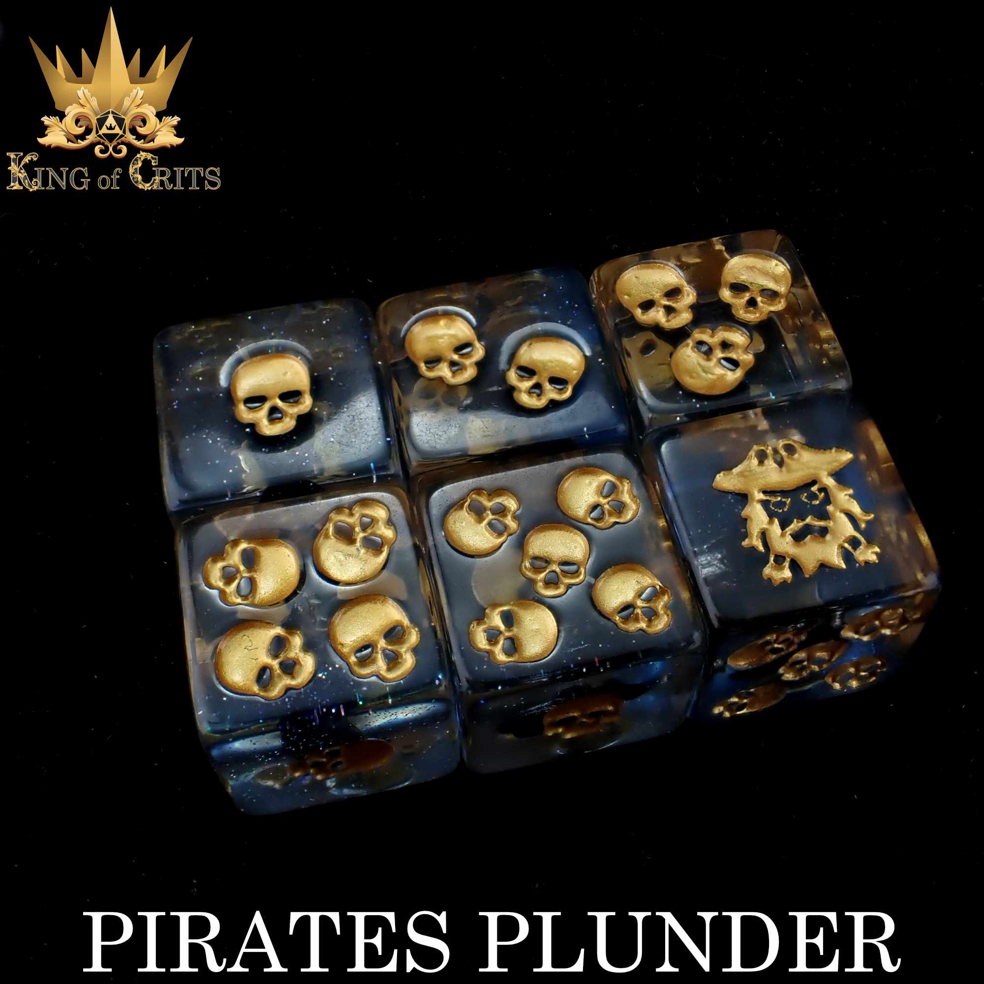 Pirates Plunder 11 Dice Set - Image 5