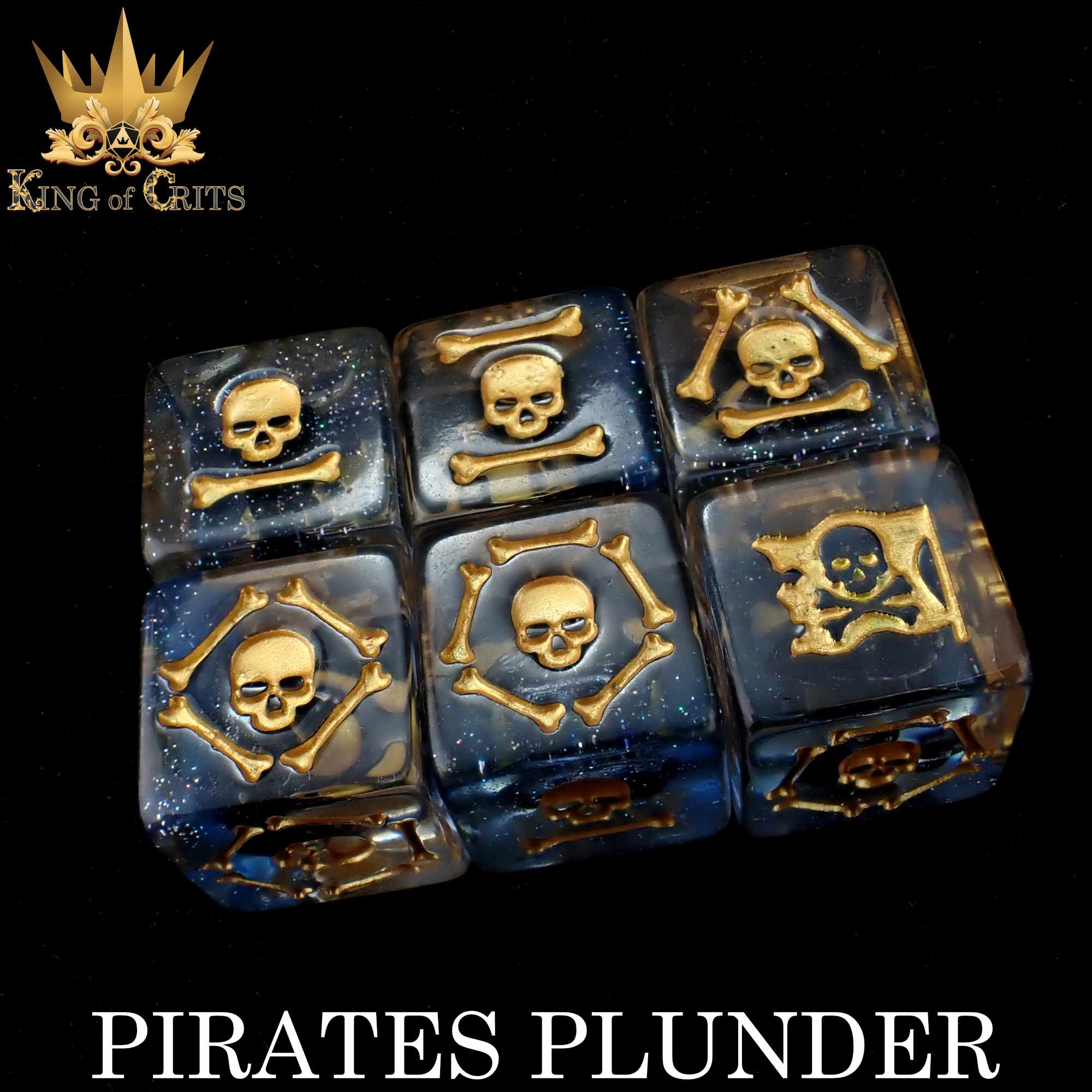 Pirates Plunder 11 Dice Set - Image 7