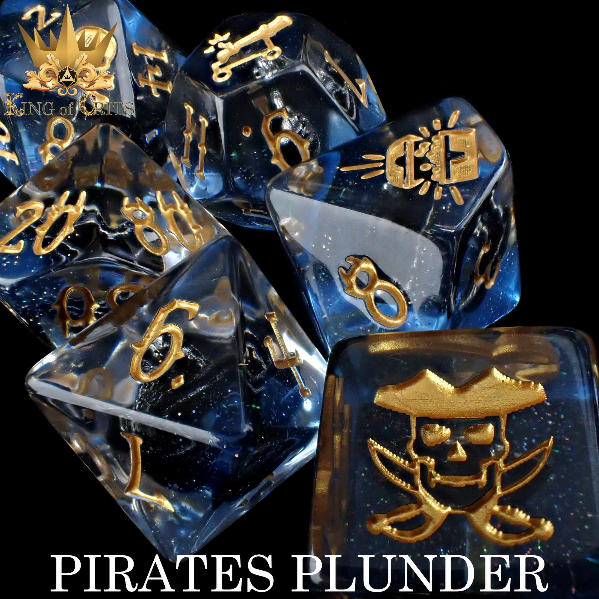 Pirates Plunder 11 Dice Set - Image 9