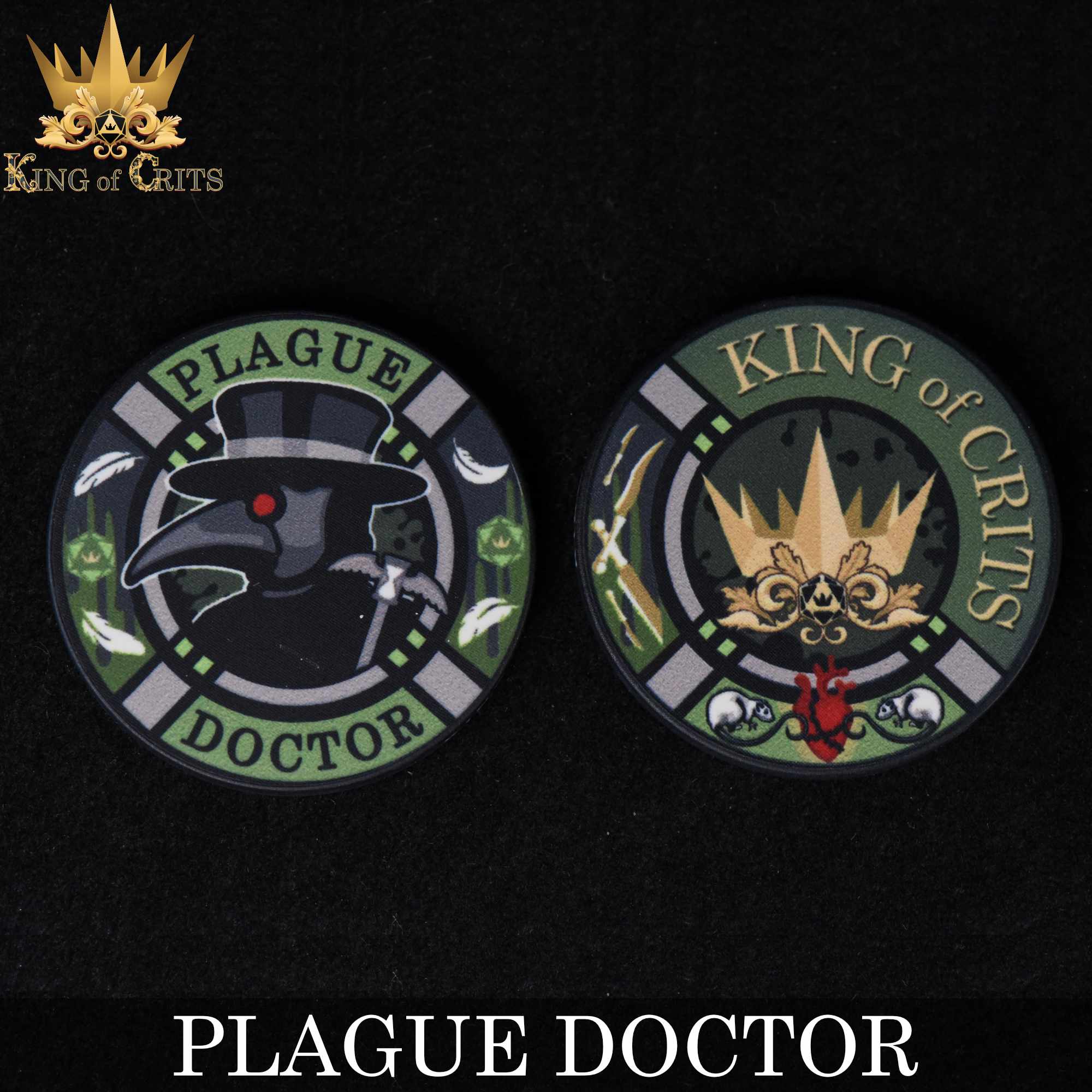 Plague Doctor 11 Dice Set - Image 5