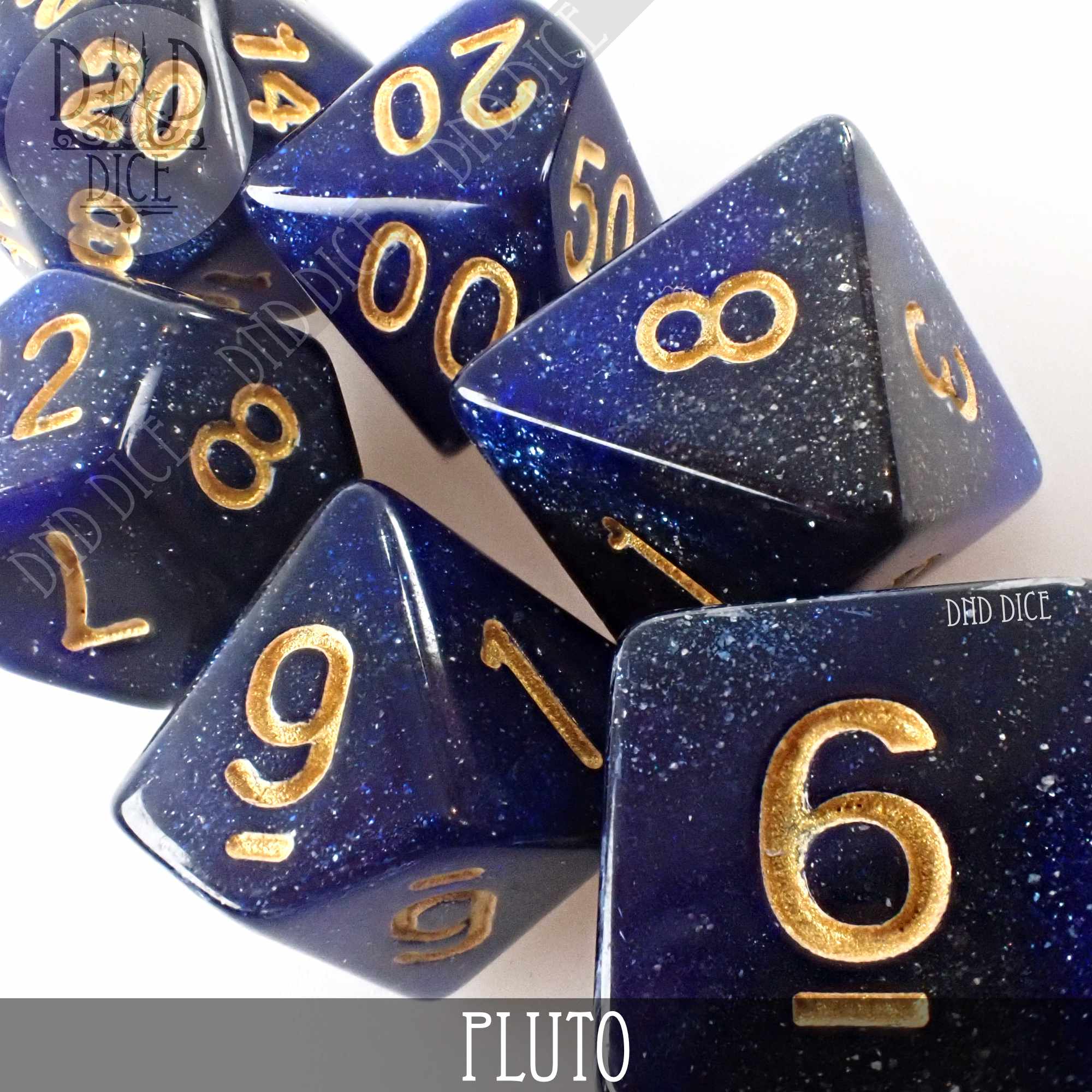 Pluto Galaxy Dice Set - Image 2