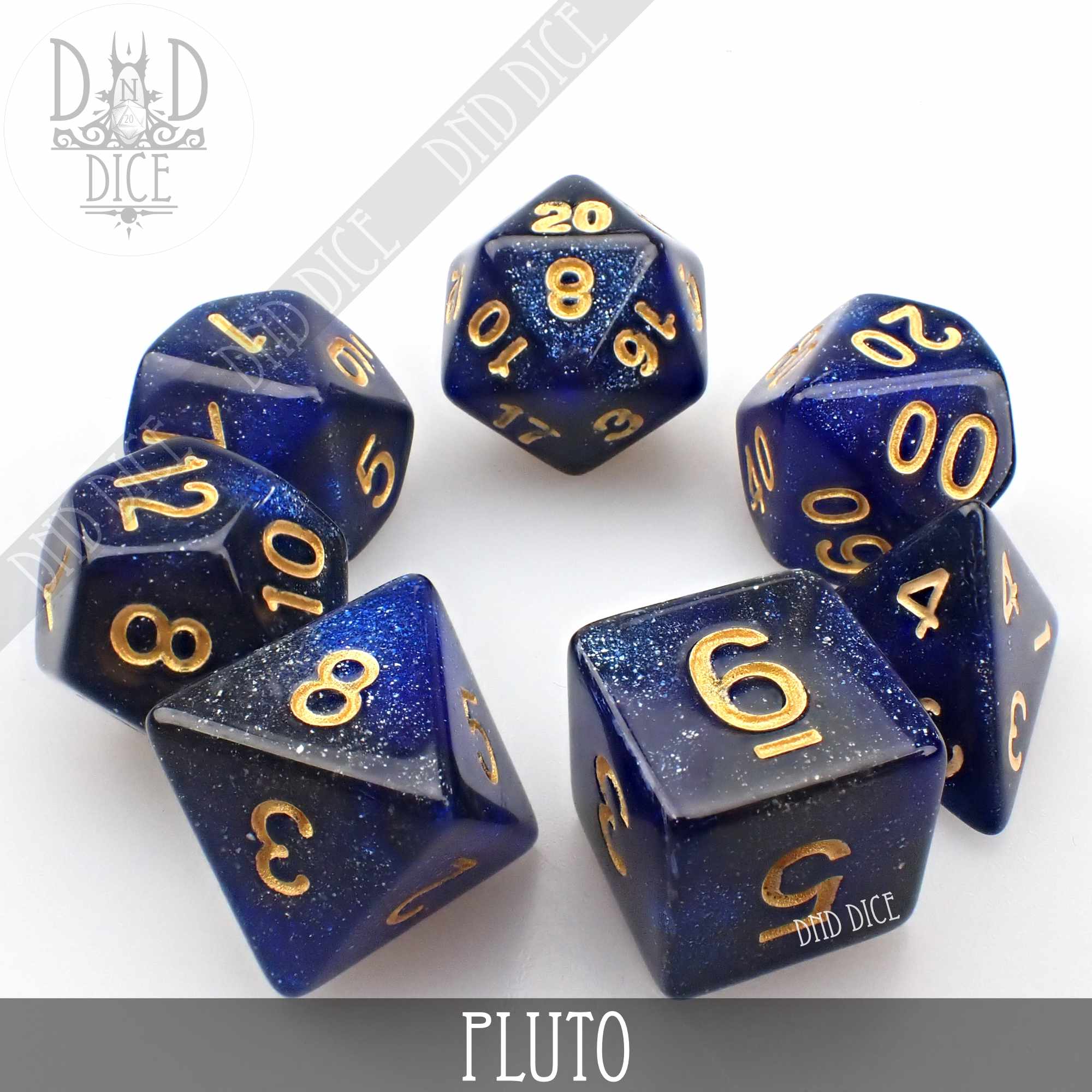 Pluto Galaxy Dice Set - Image 3