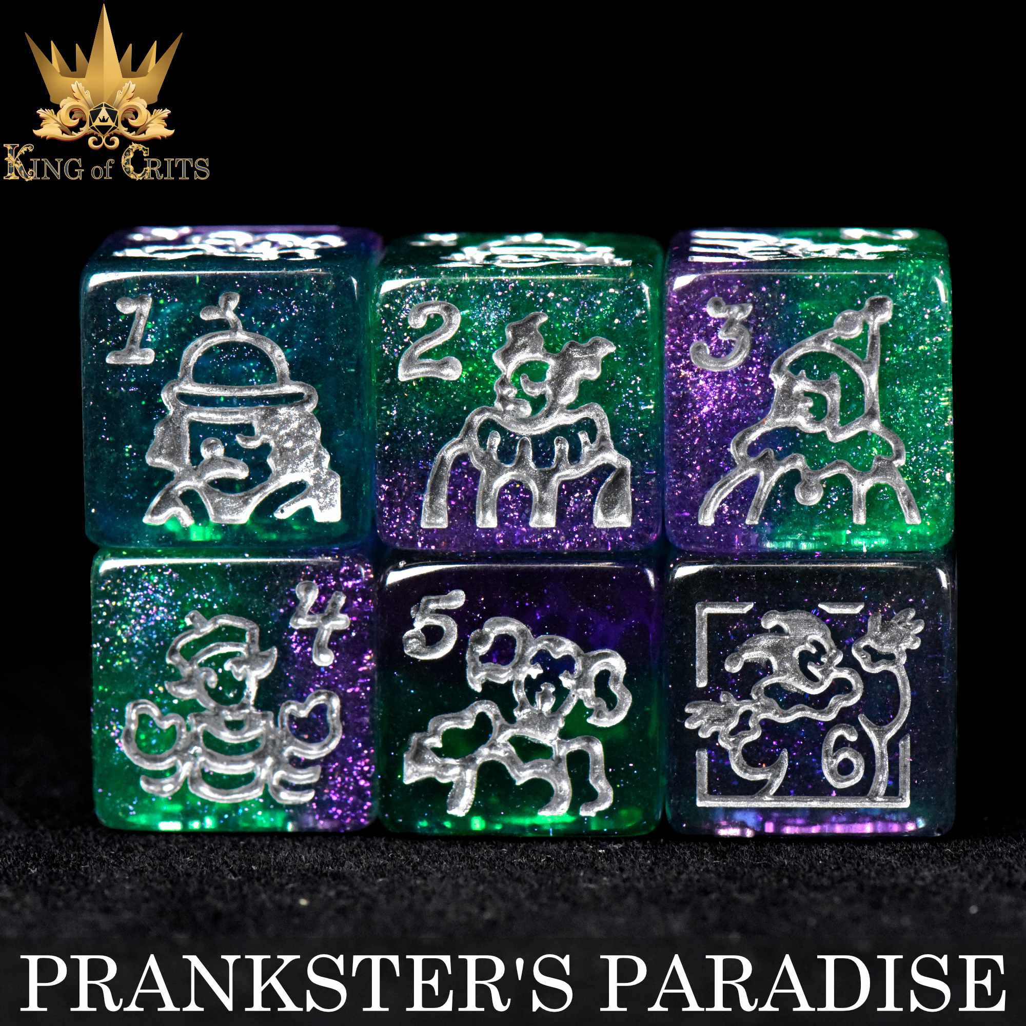 Prankster's Paradise 11 Dice Set - Image 5