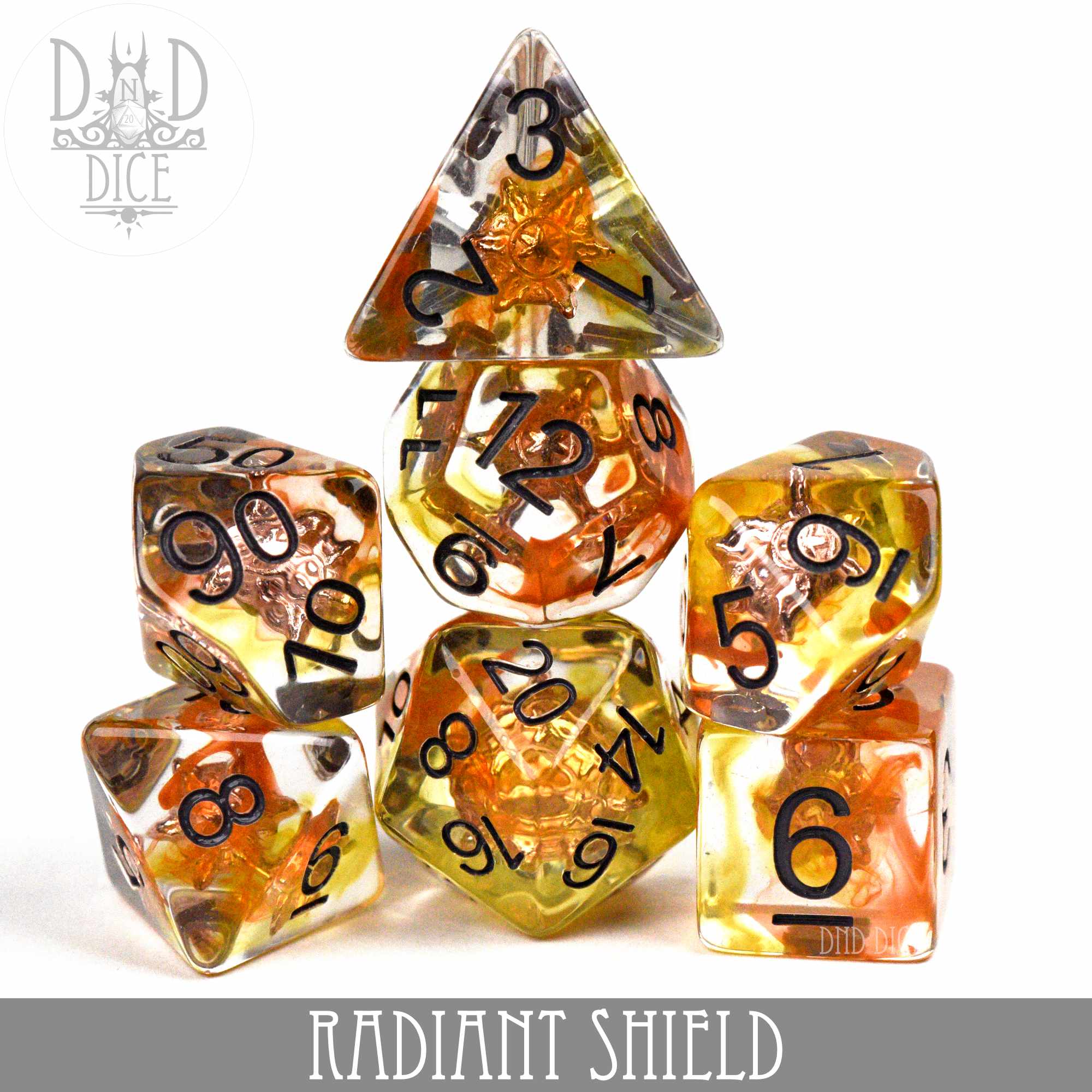 Radiant Shield Dice Set - Image 2