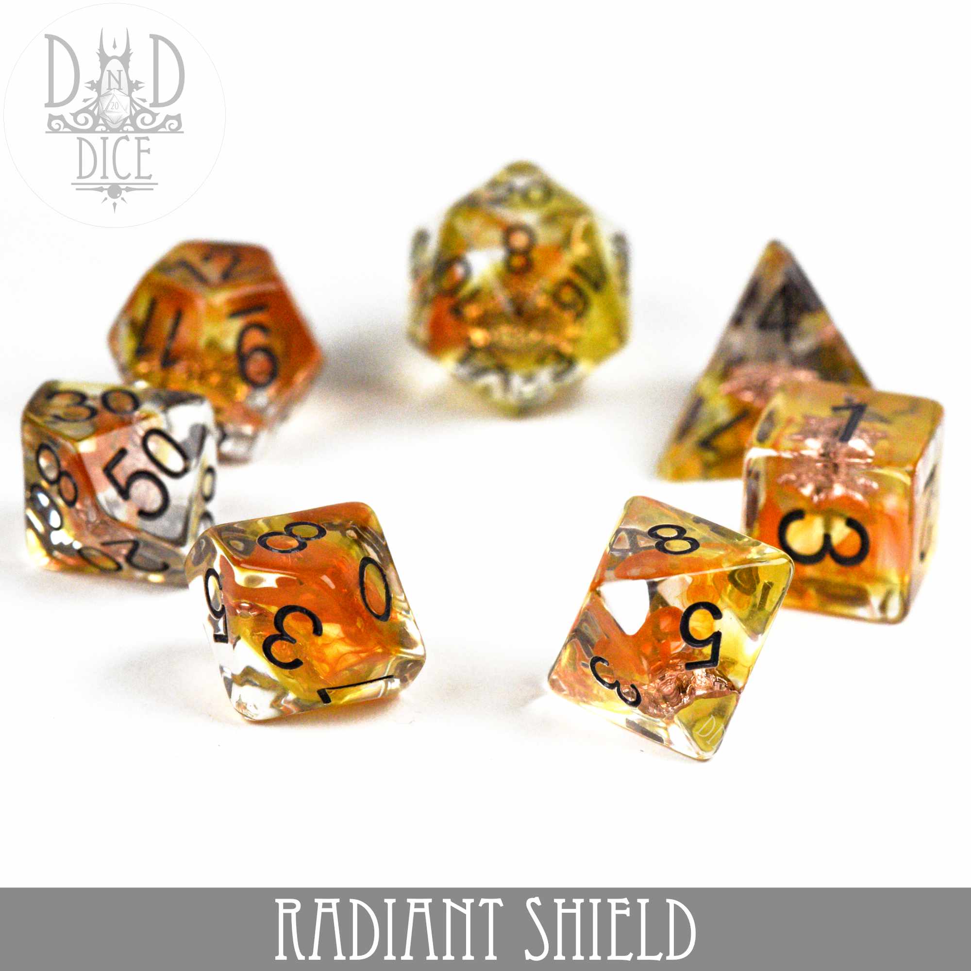 Radiant Shield Dice Set - Image 3