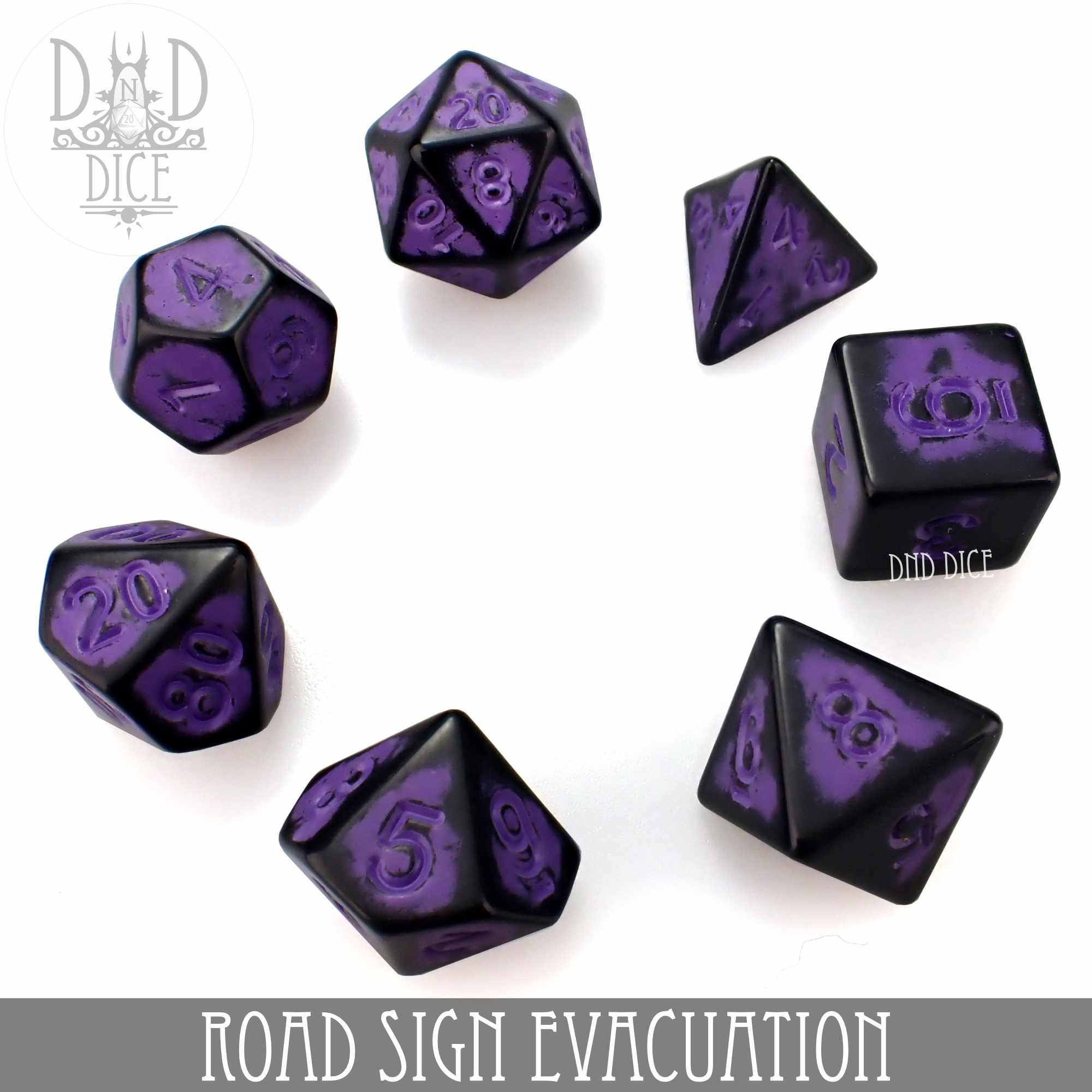 Road Sign Evacuation Dice Set - Image 3