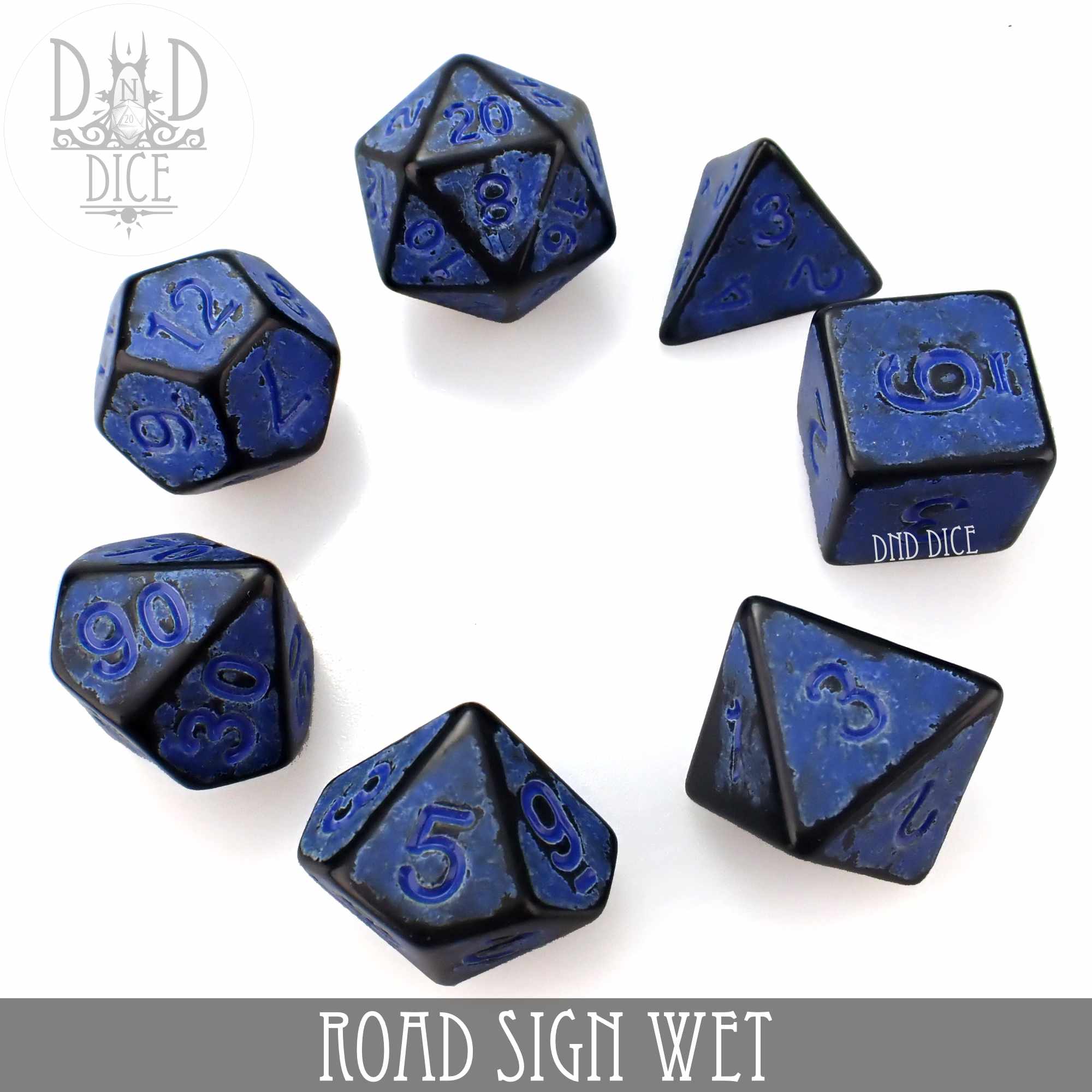 Road Sign Wet Dice Set - Image 3