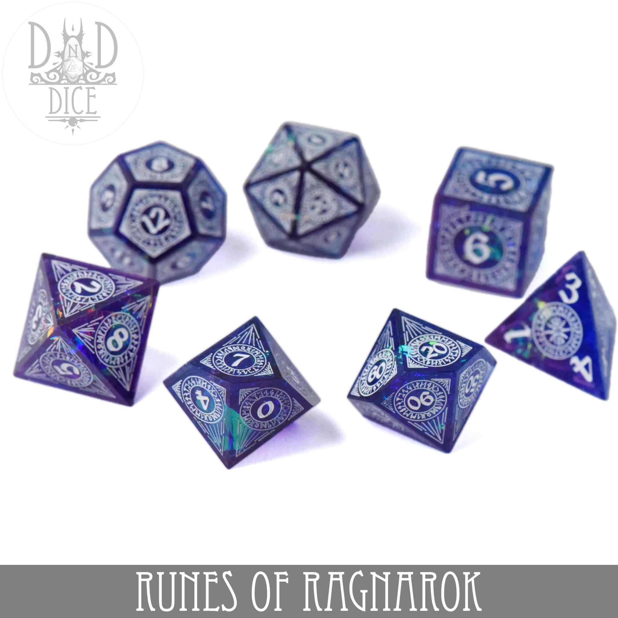 Runes of Ragnarok Handmade Dice Set - Image 3