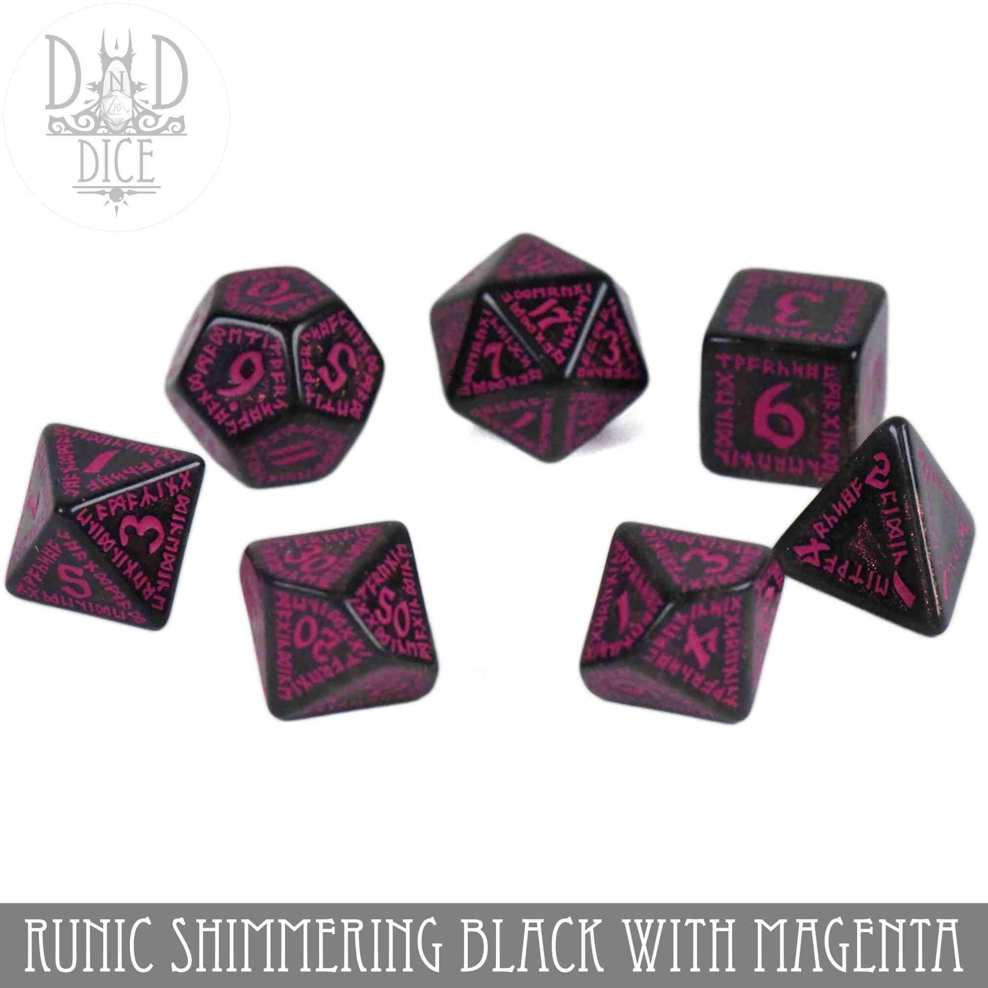Runic Shimmering Black with Magenta - Image 3