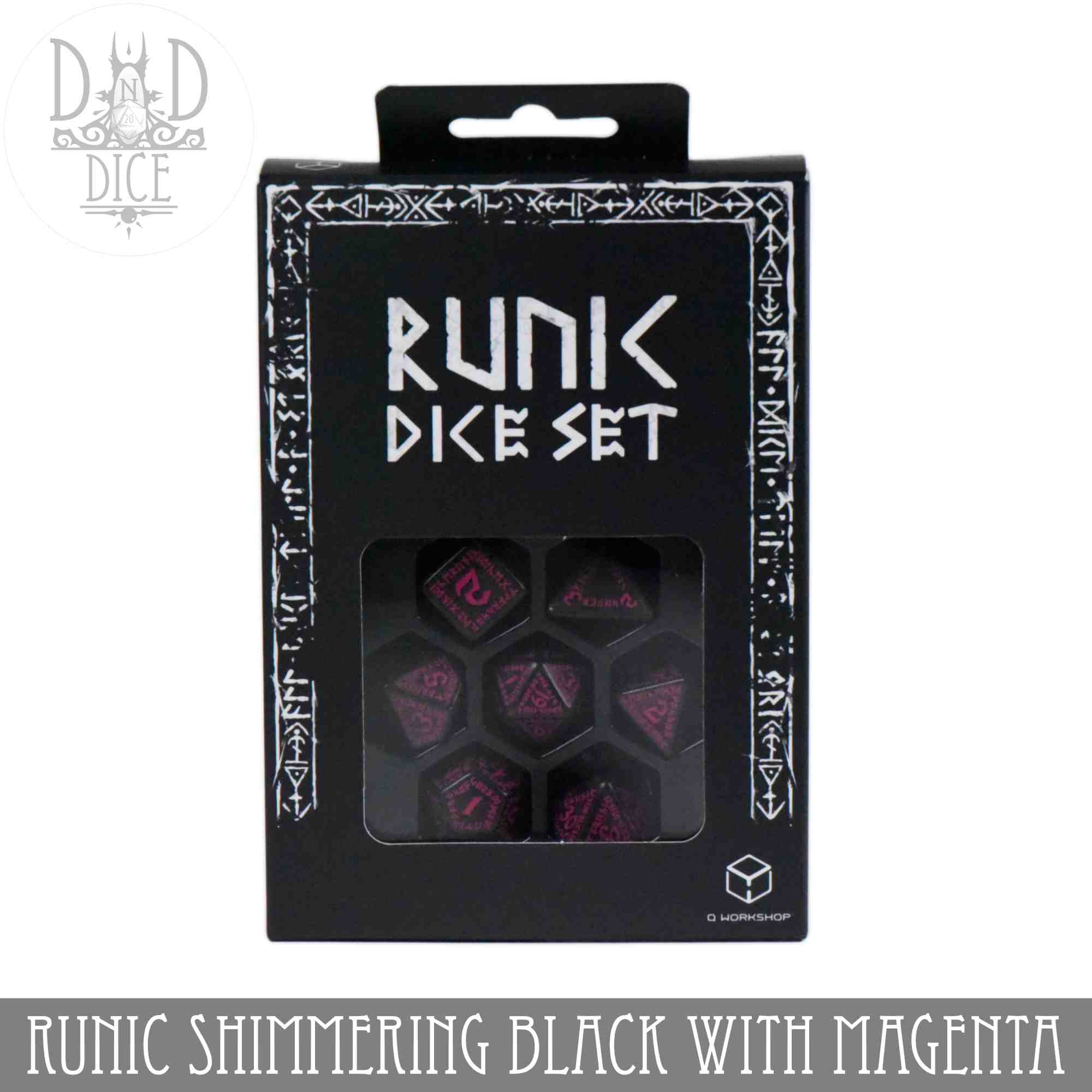 Runic Shimmering Black with Magenta - Image 4