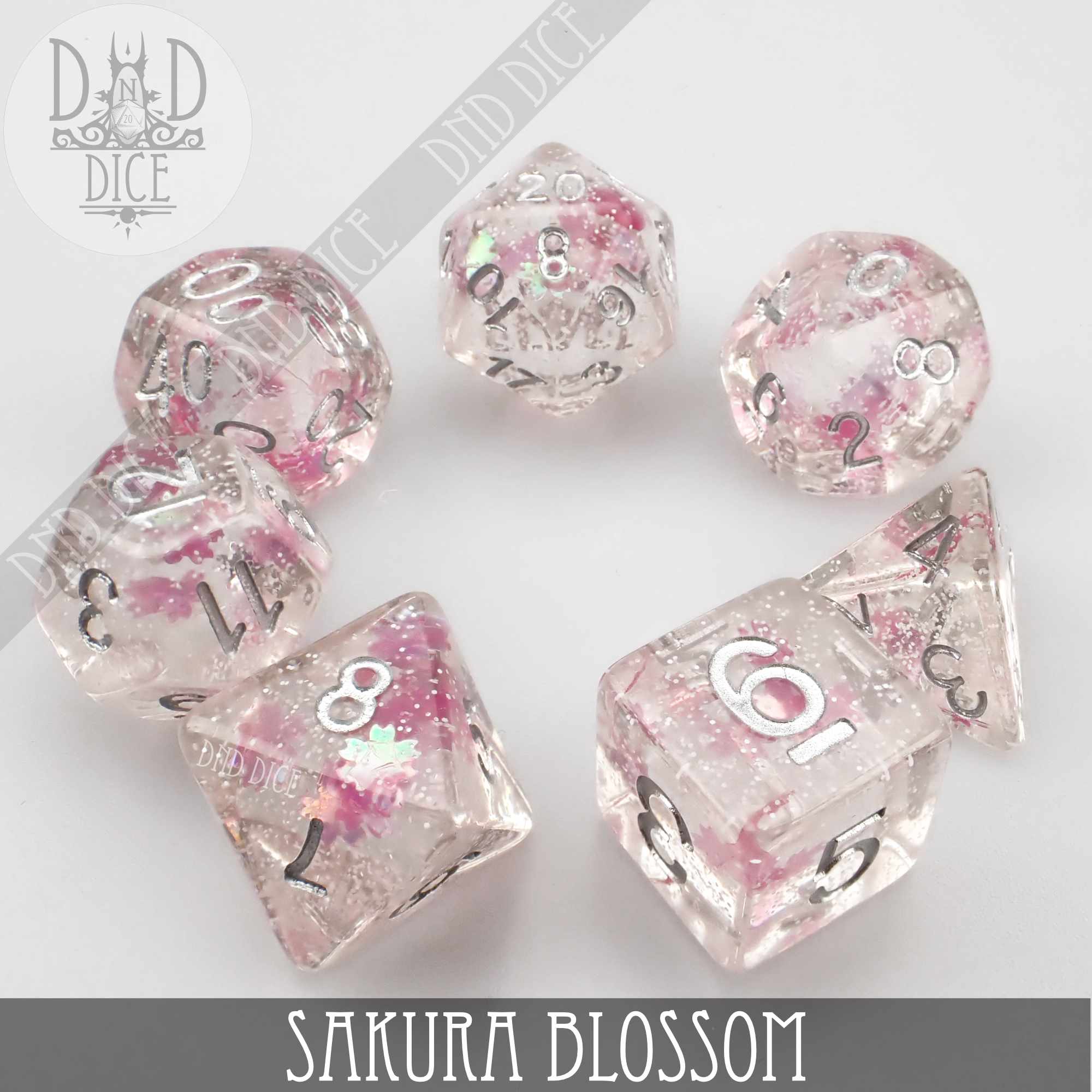 Sakura Blossom Dice Set - Image 3