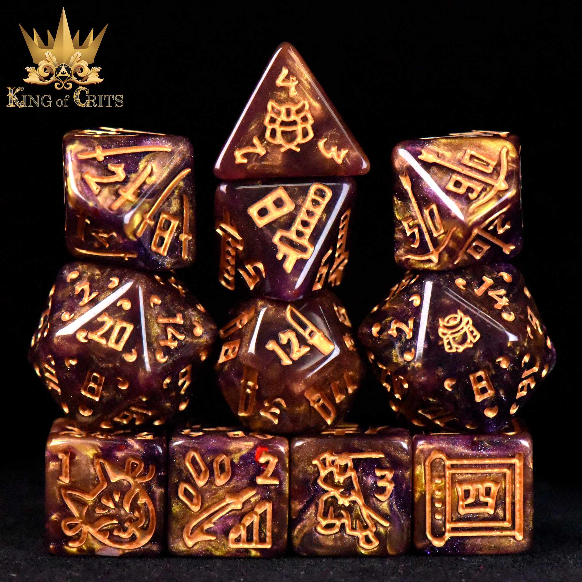 Samurai Soul 11 Dice Set - Image 2