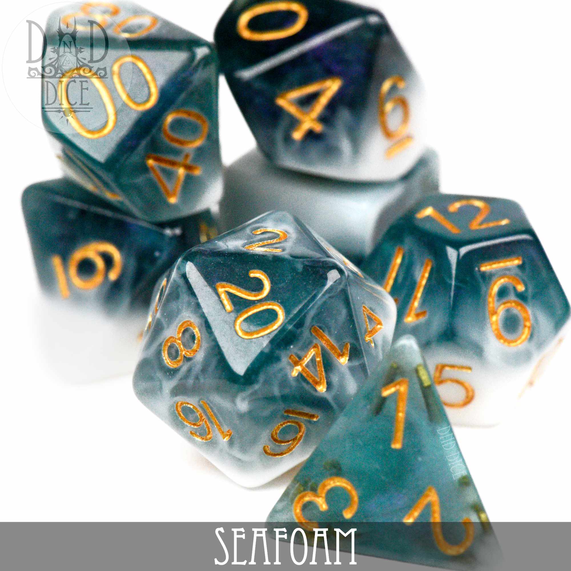 Seafoam Dice Set - Image 2