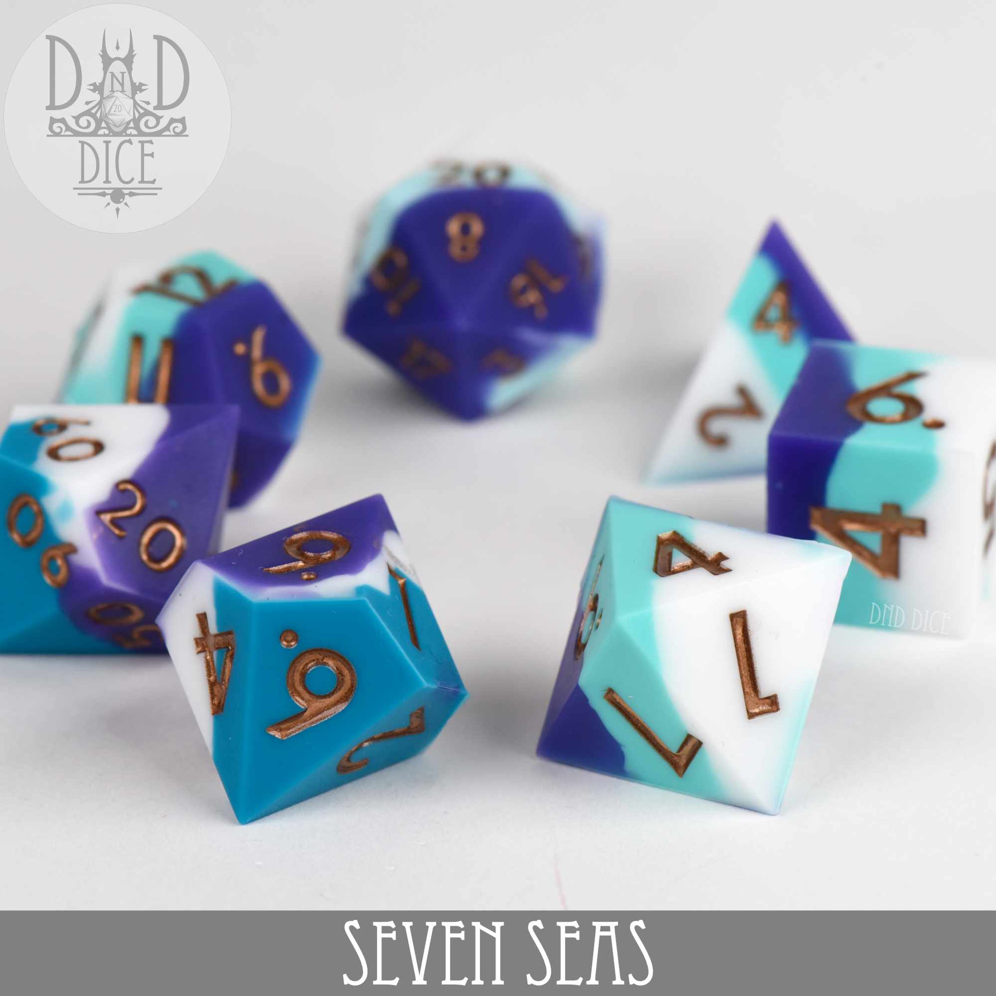 Seven Seas Silicone Dice Set - Image 3