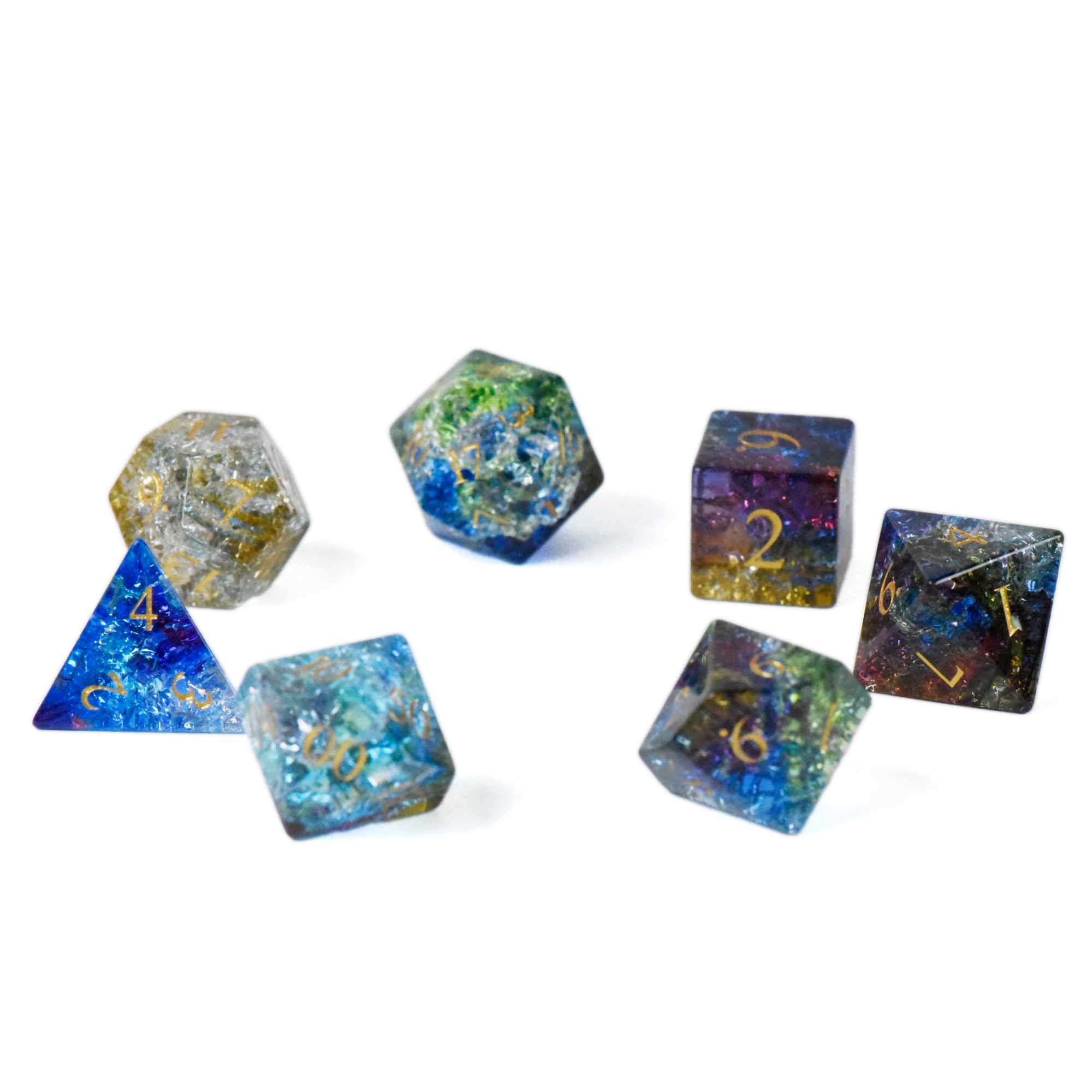 Shattered Reality Glass Dice Set (Gift Box) - Image 3