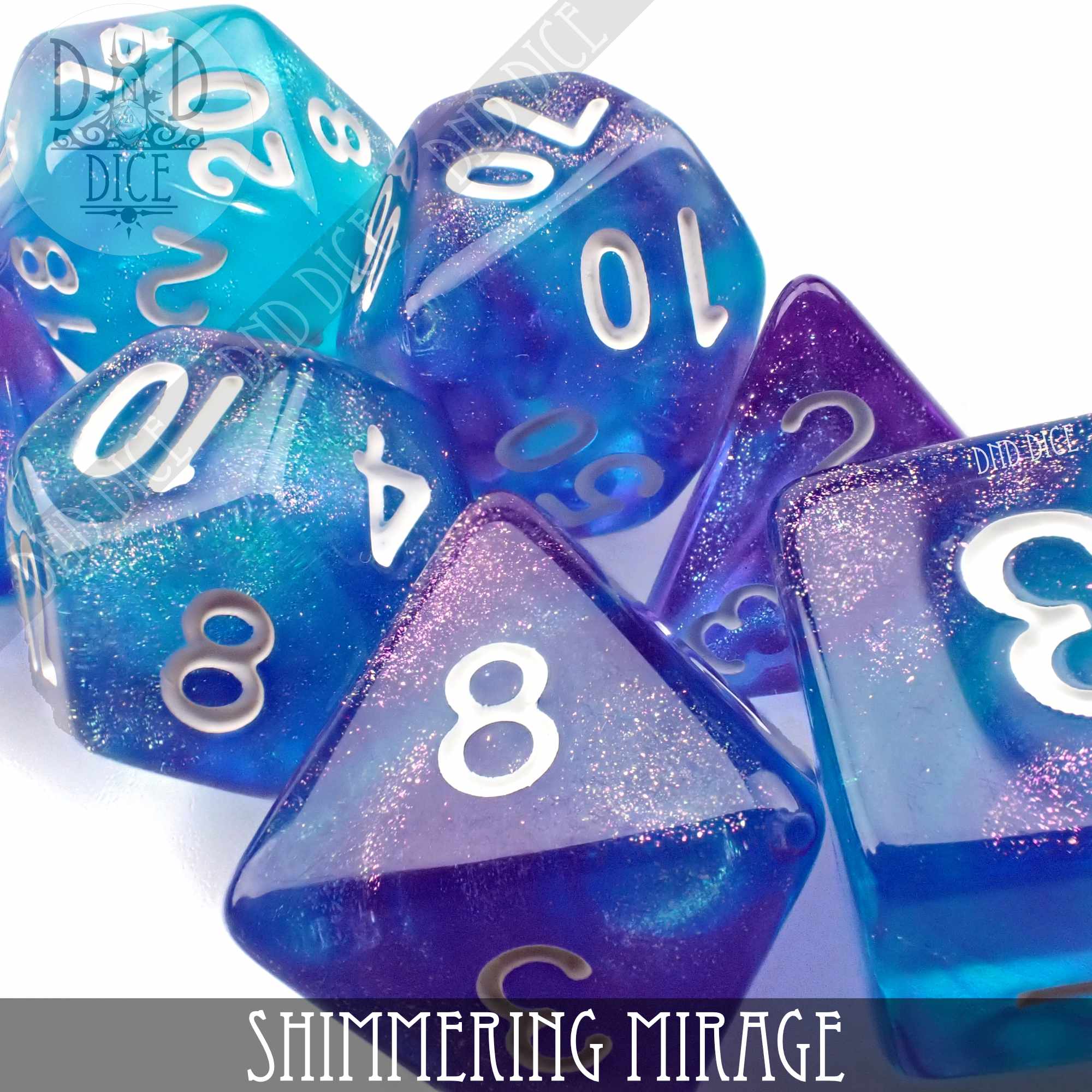 Shimmering Mirage Dice Set - Image 2