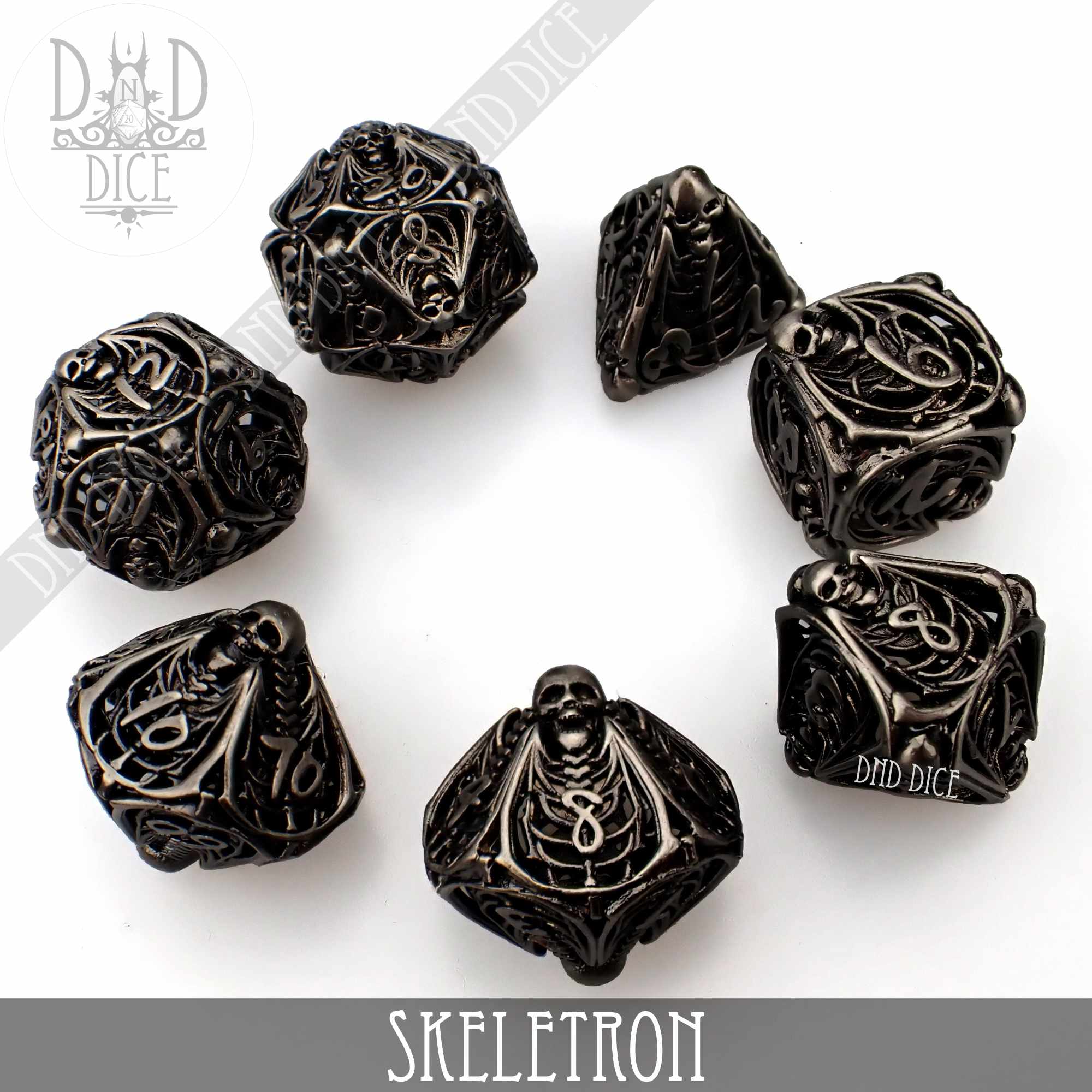 Skeletron Metal Dice Set (Gift Box) - Image 3