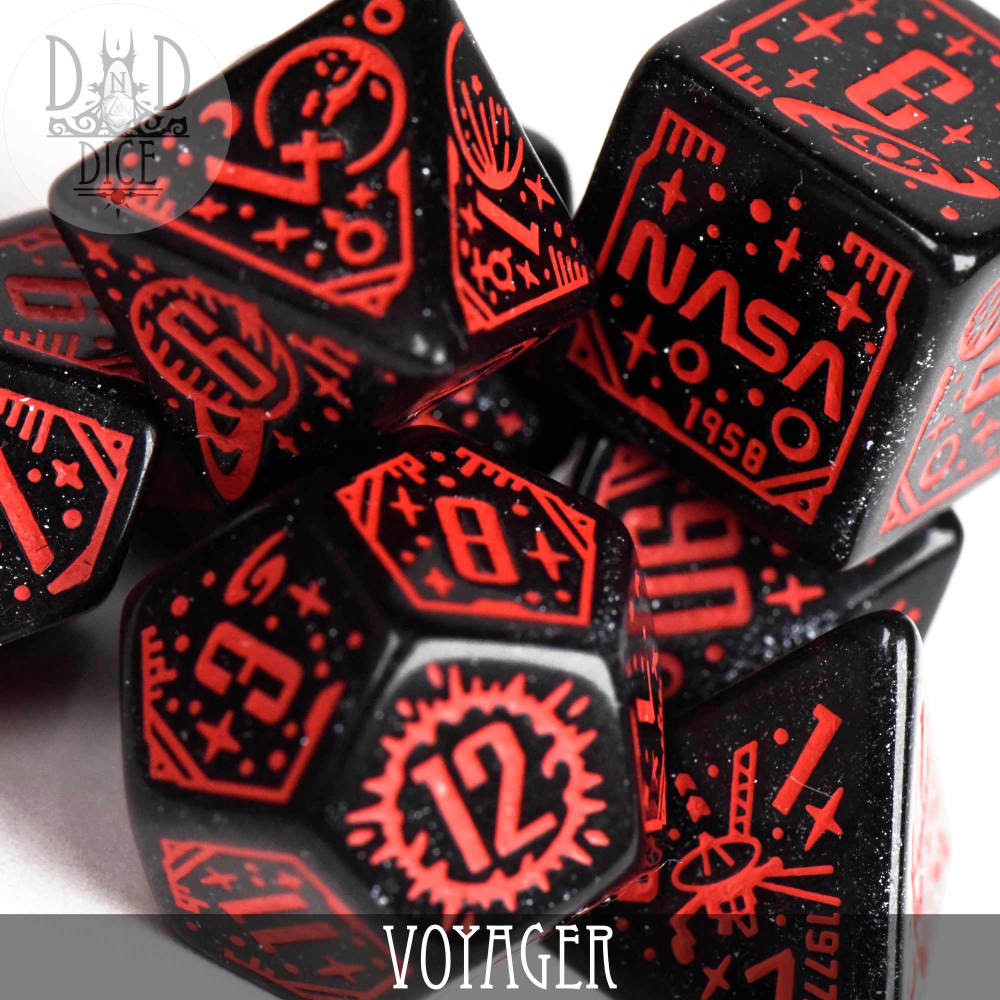 Space Dice Set: Voyager - Image 2