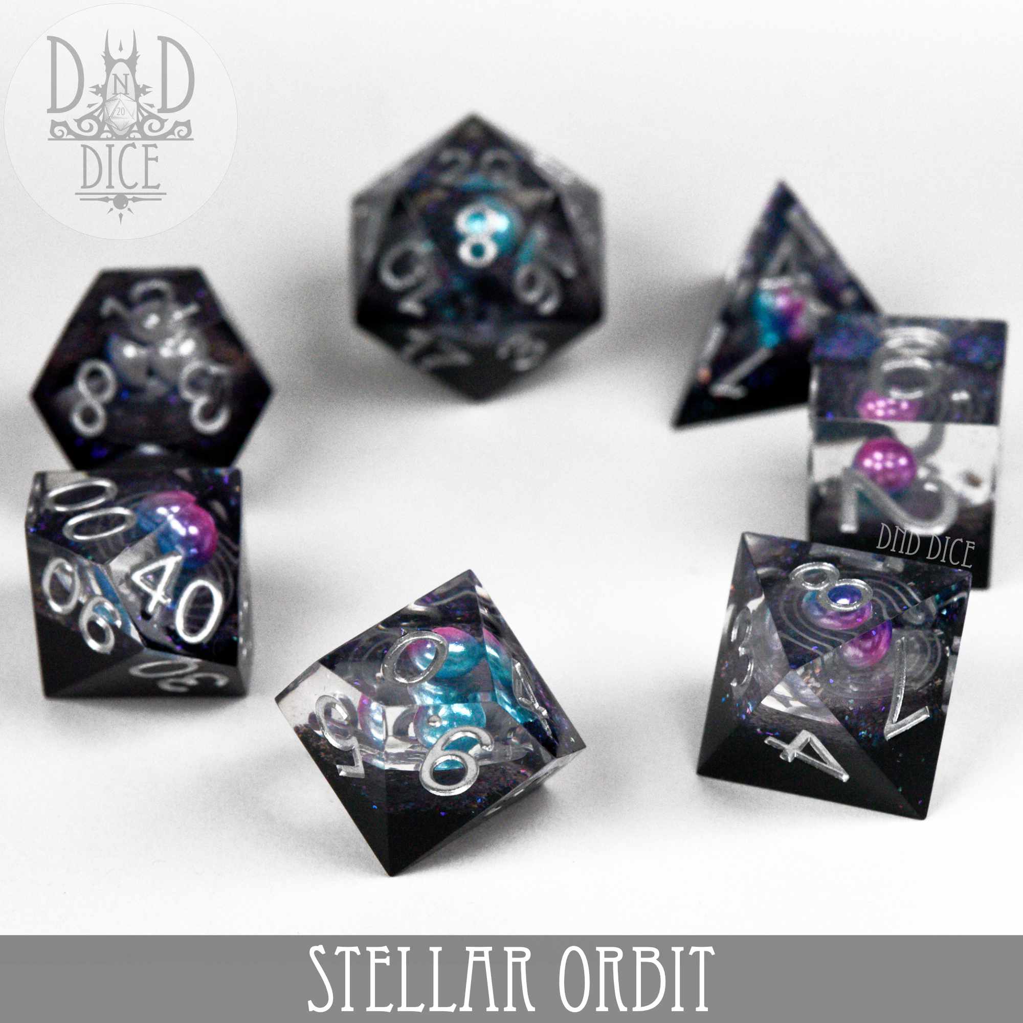 Stellar Orbit Handmade Dice Set - Image 3