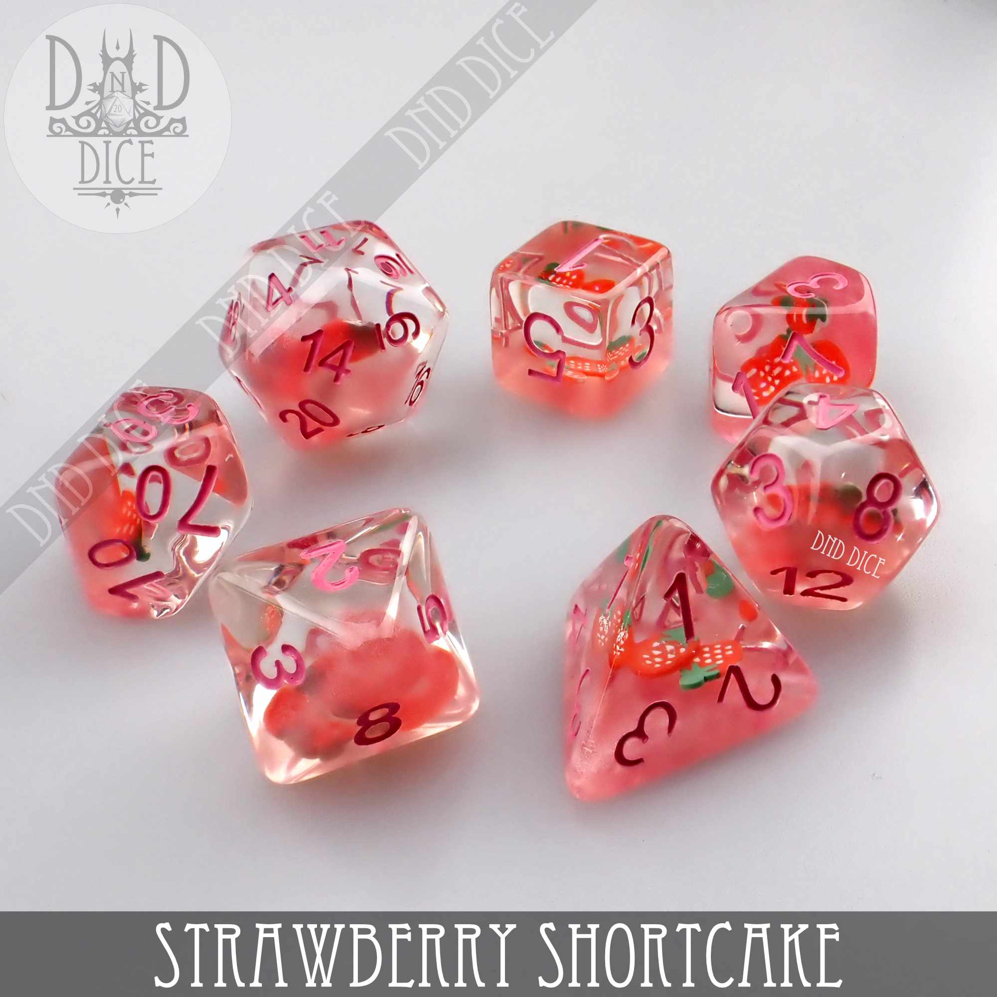 Strawberry Shortcake Dice Set - Image 3