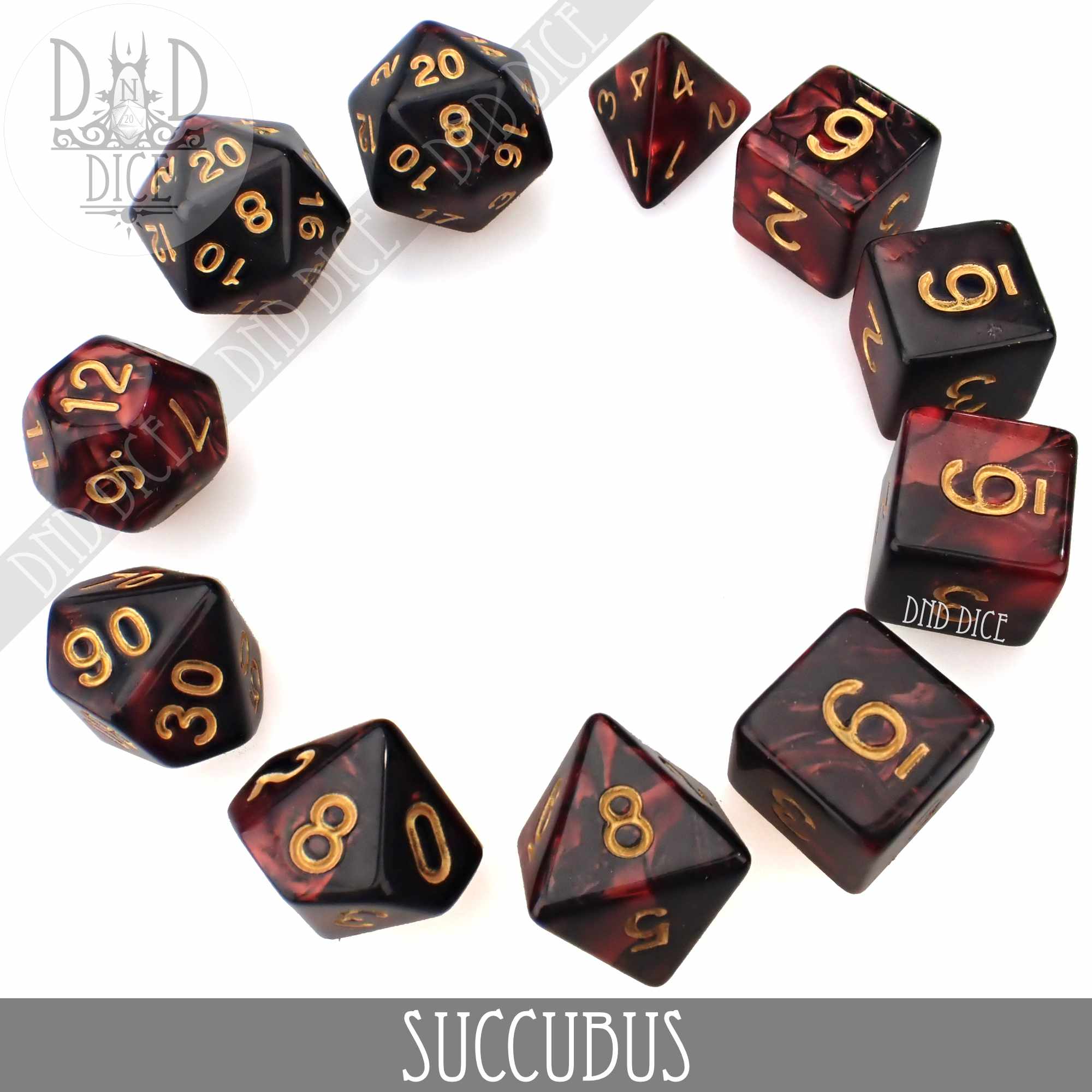 Succubus 7 or 11 Dice Set - Image 3