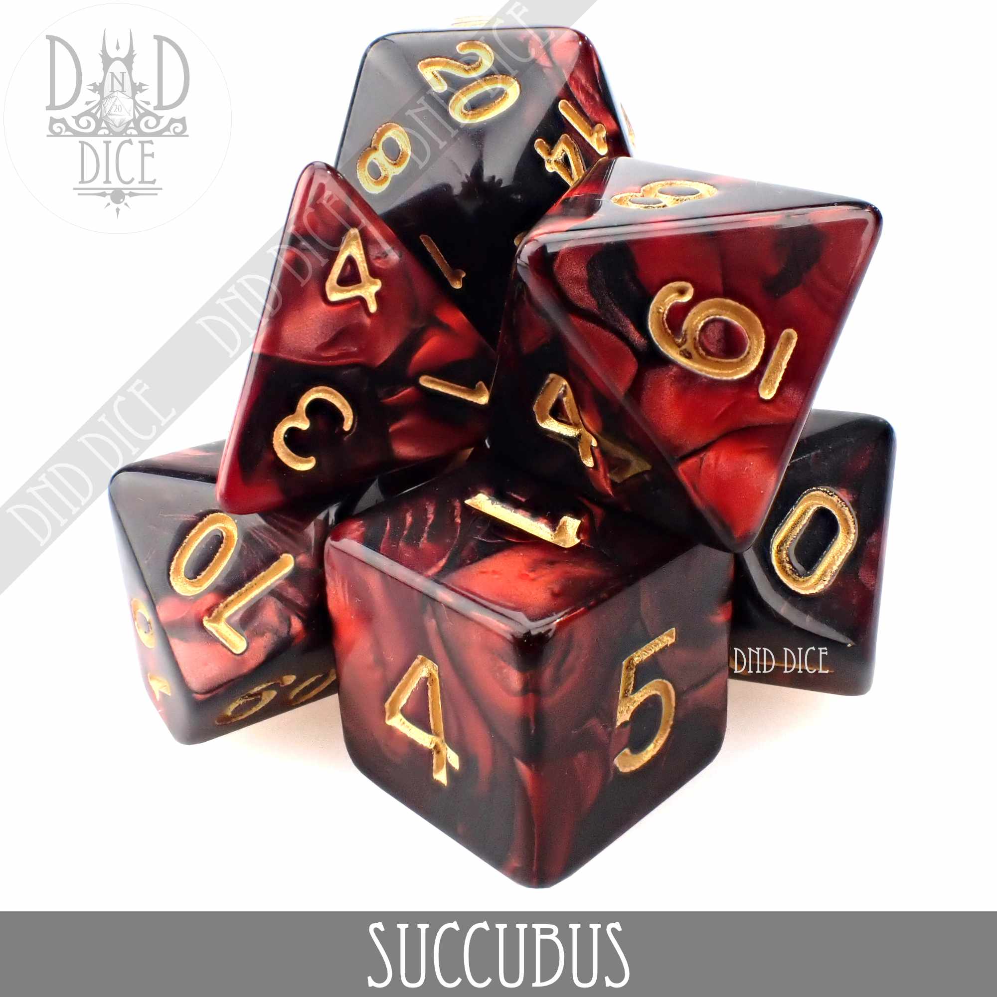 Succubus 7 or 11 Dice Set - Image 4
