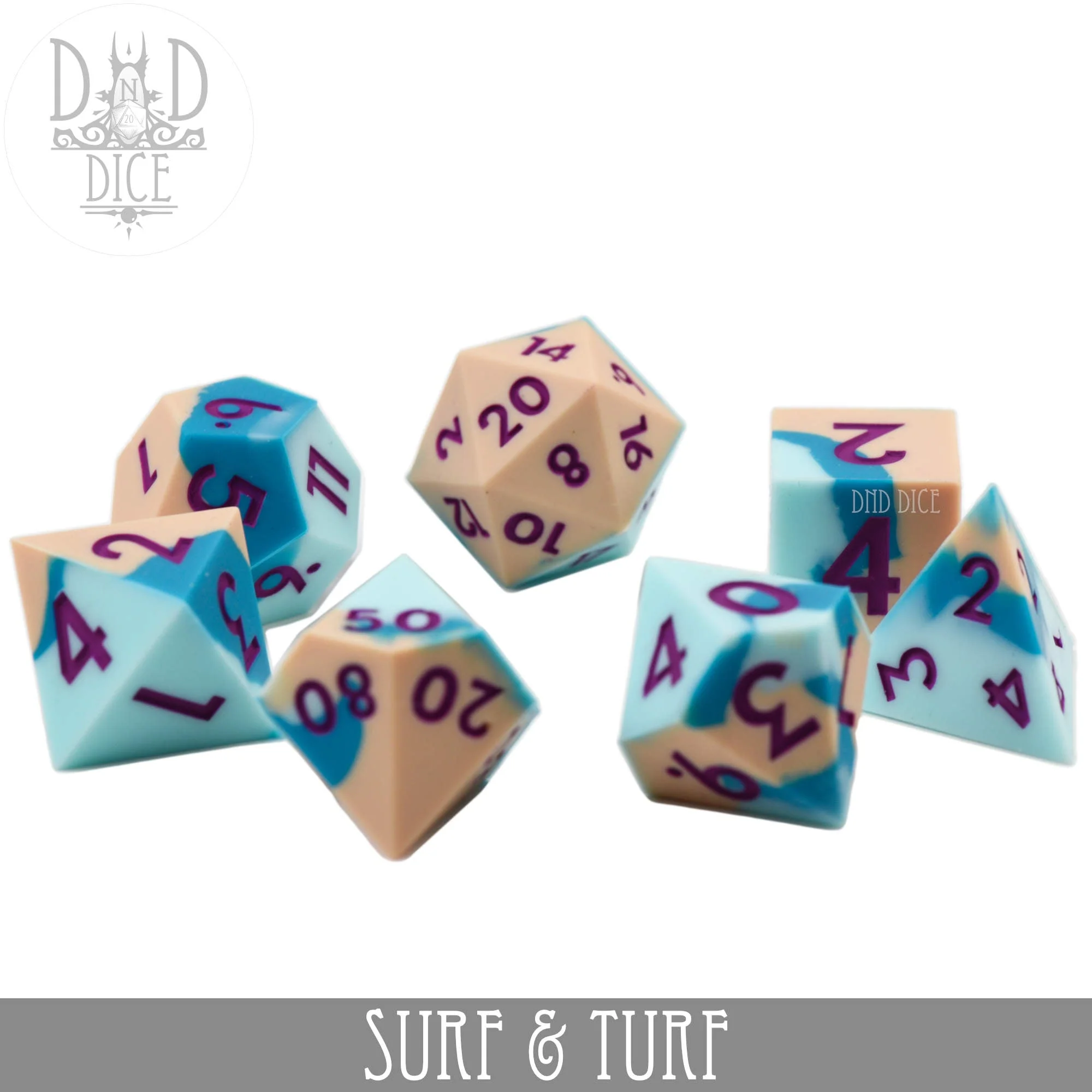 Surf & Turf Silicone Dice Set - Image 3