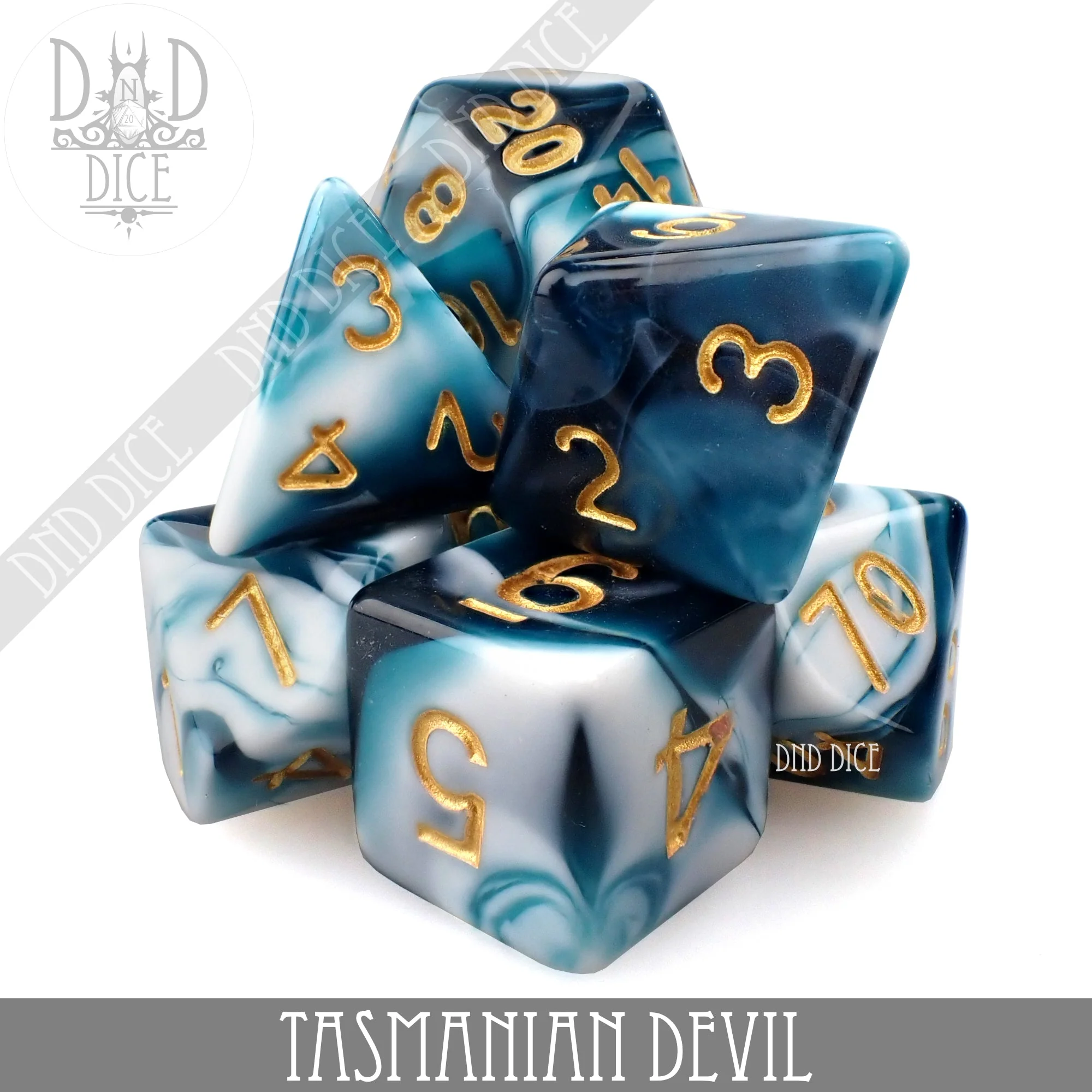 Tasmanian Devil 7 or 11 Dice Set - Image 4