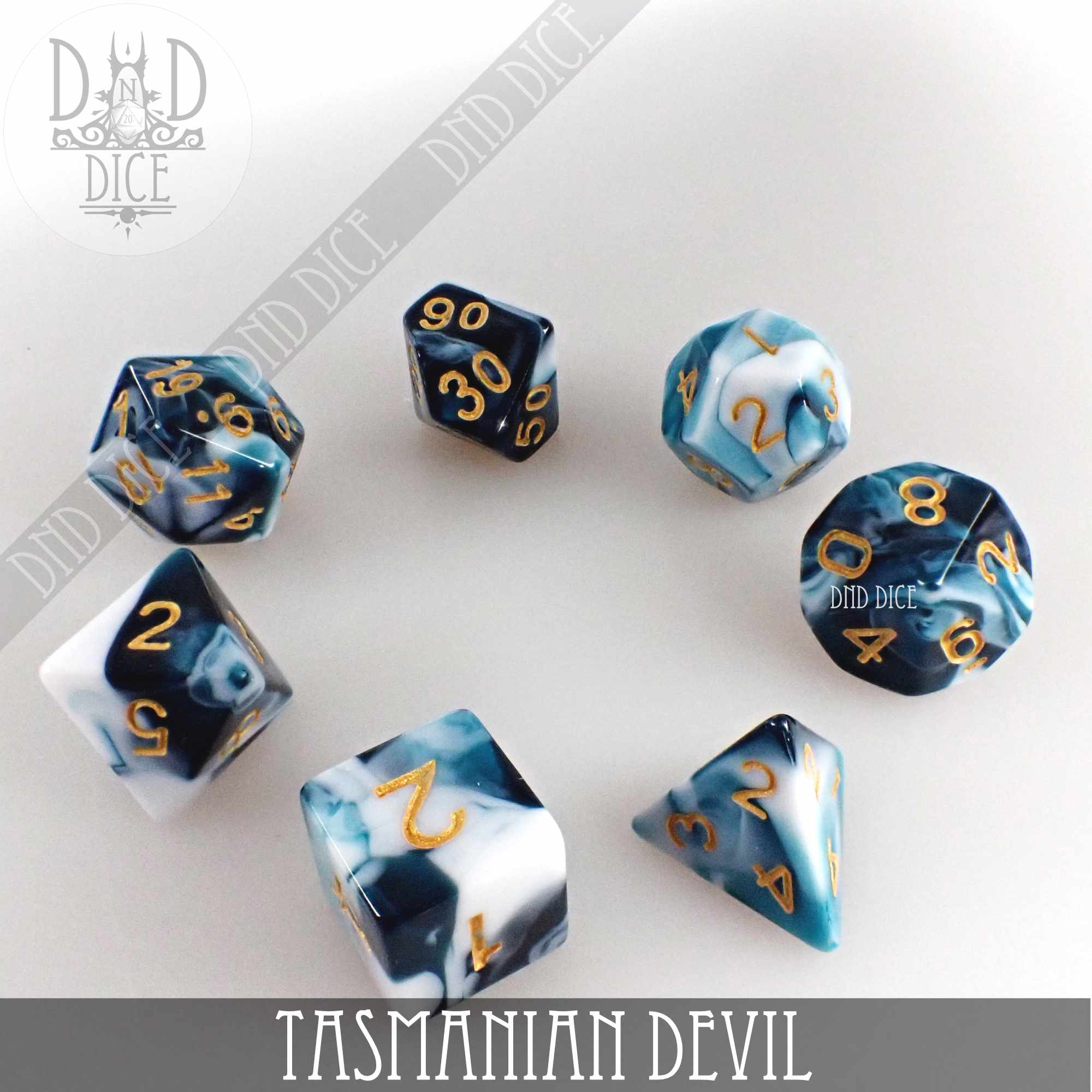 Tasmanian Devil 7 or 11 Dice Set - Image 5