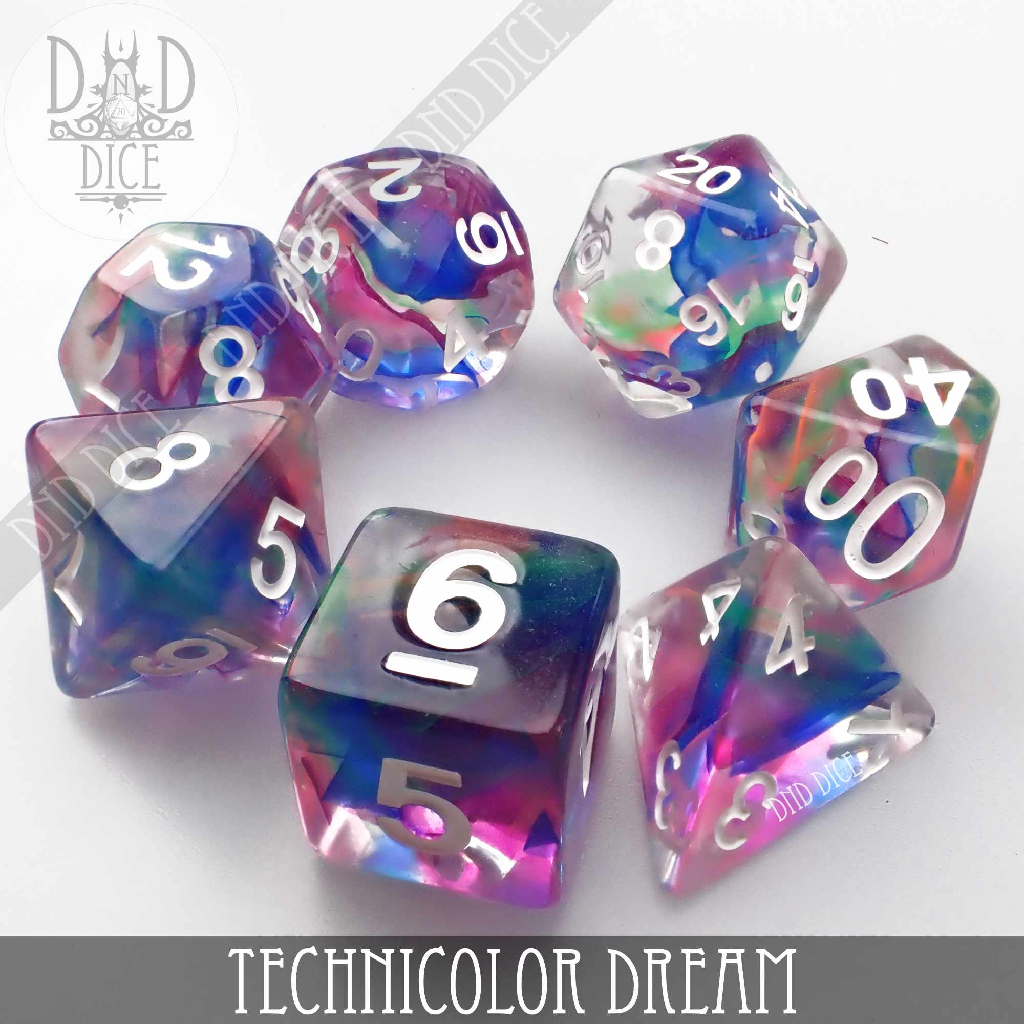 Technicolor Dream Dice Set - Image 3