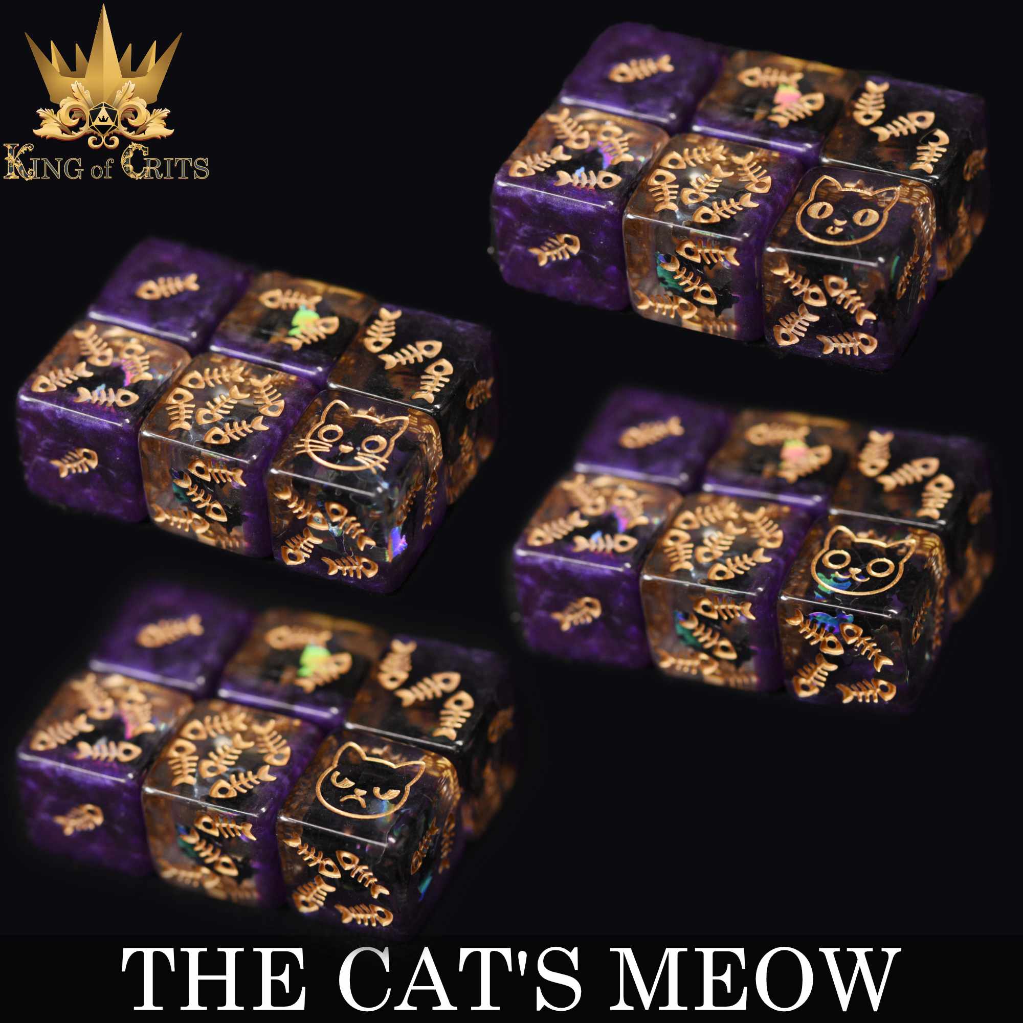 Cat's Meow 11 Dice Set - Image 3