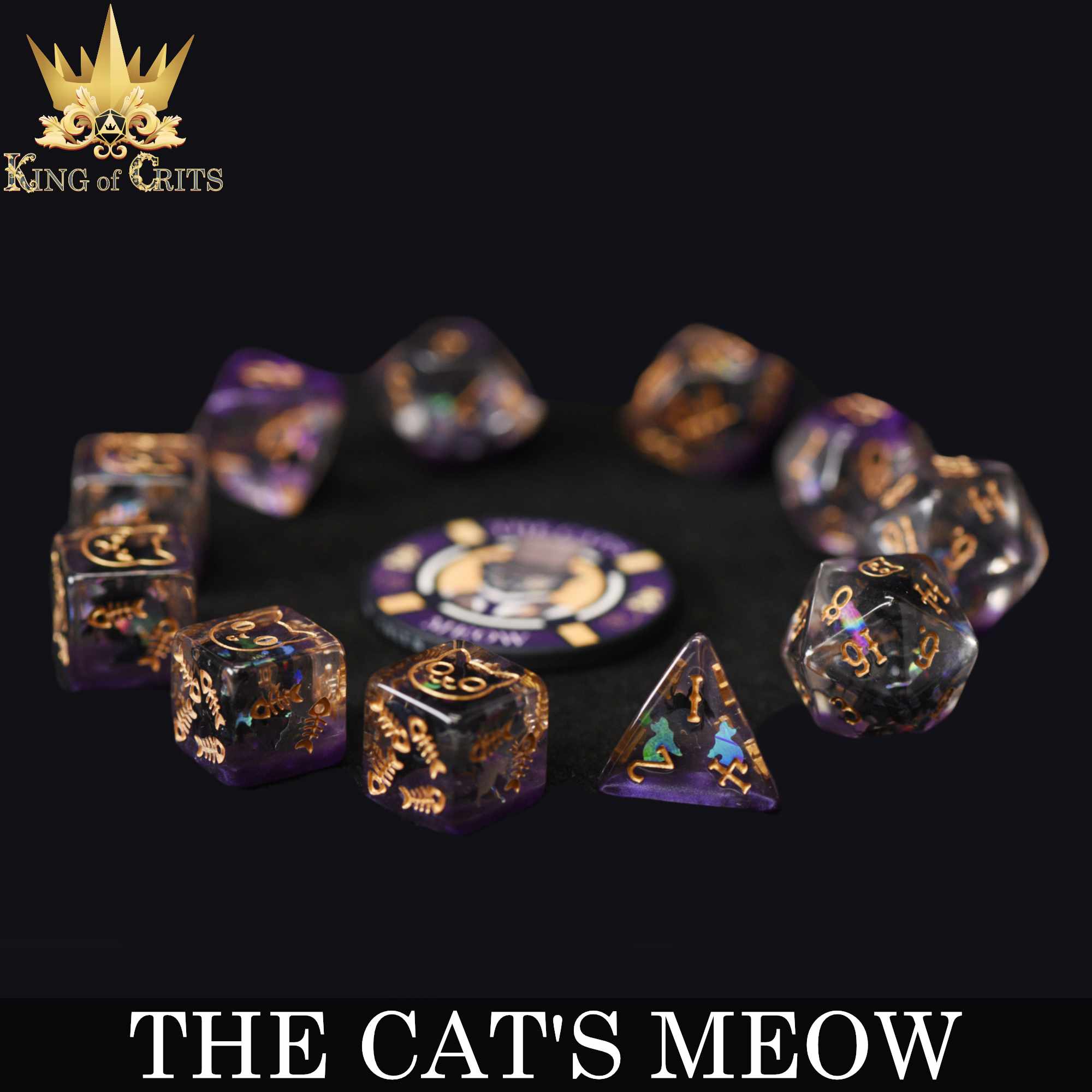 Cat's Meow 11 Dice Set - Image 4