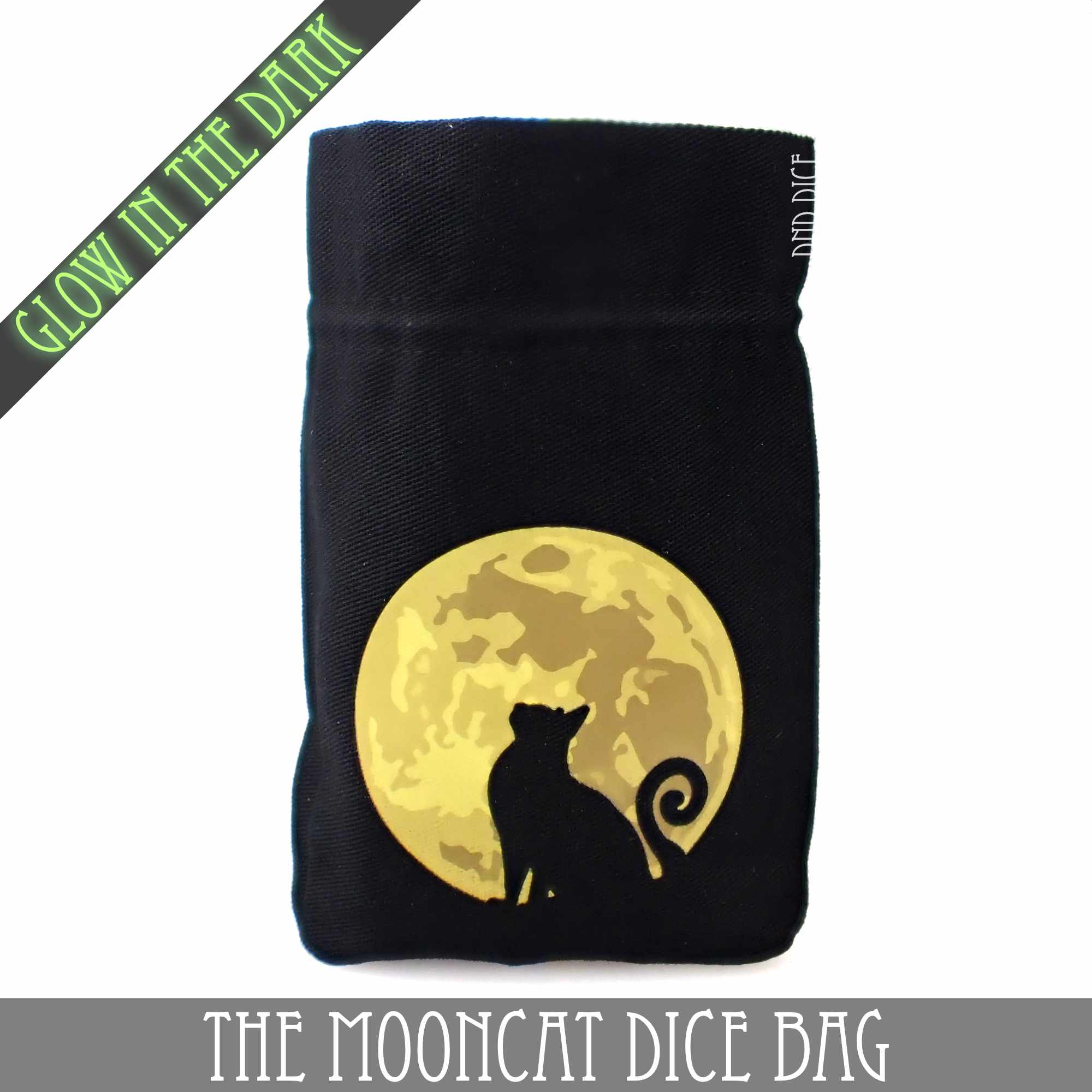 The Mooncat Dice Bag (Glow) - Image 2