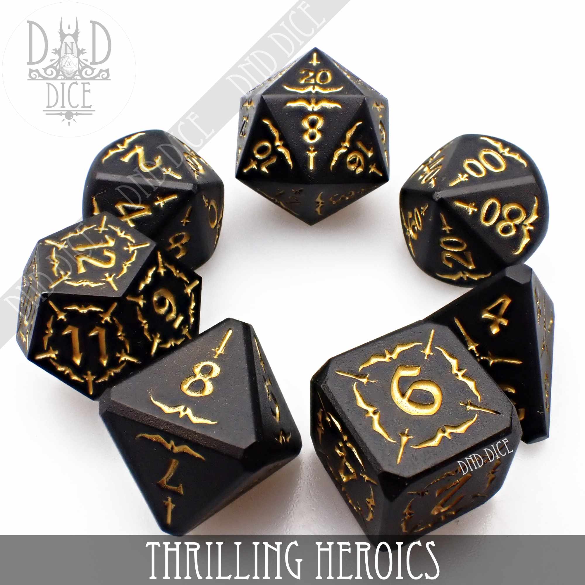 Thrilling Heroics Metal Dice Set - Image 3