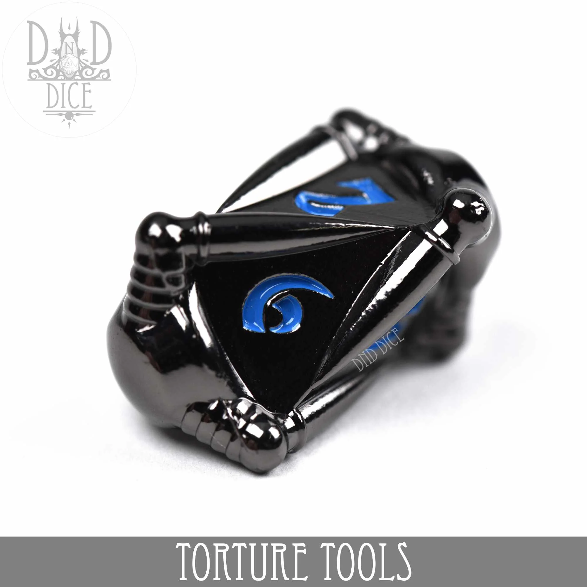 Torture Tools Blue - Metal Dice Set - Image 4