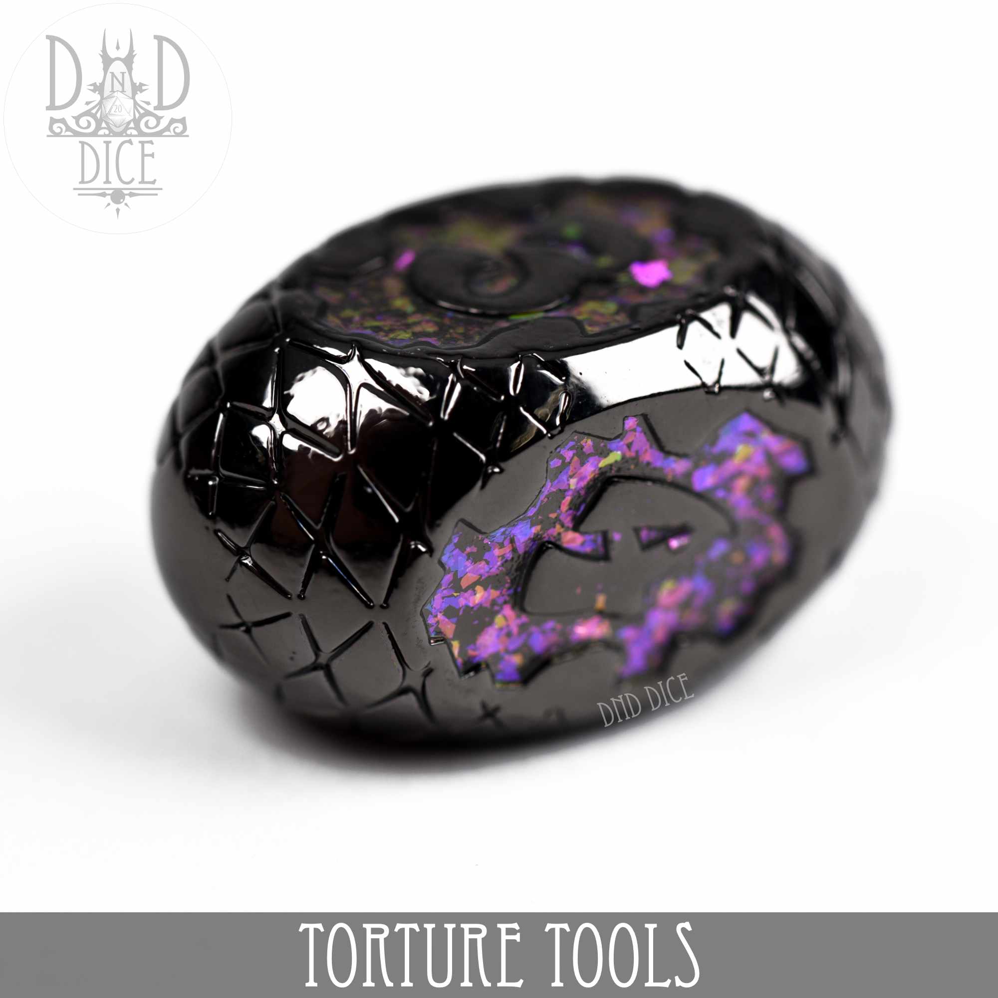 Torture Tools Red - Metal Dice Set - Image 3