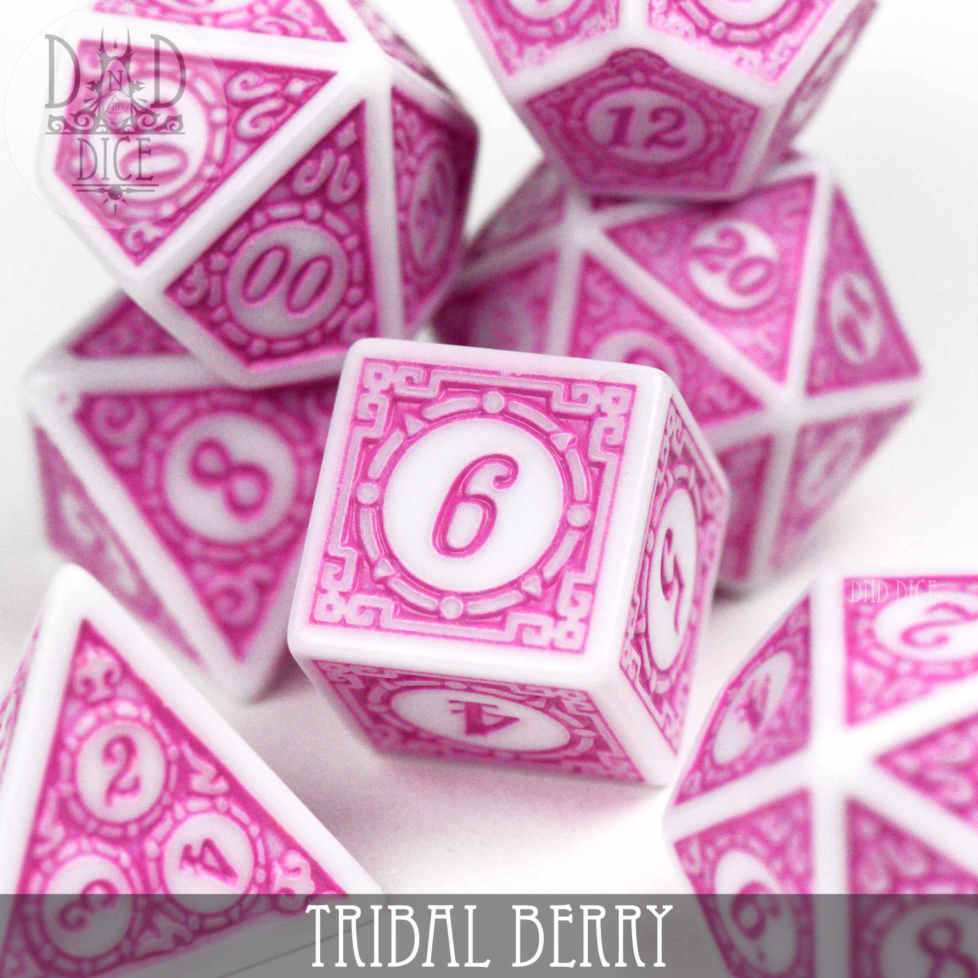Tribal Berry Dice Set - Image 2