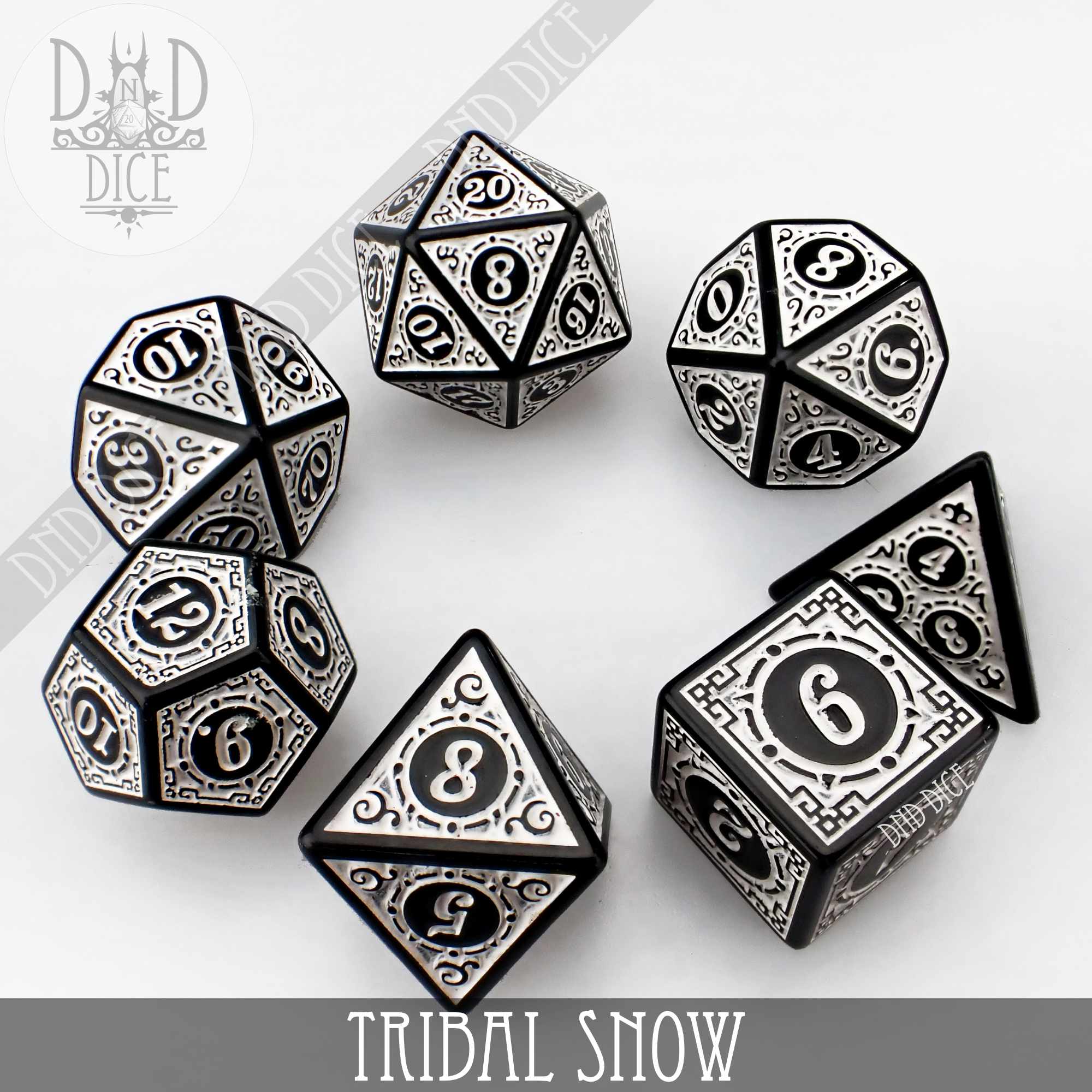 Tribal Snow Dice Set - Image 3