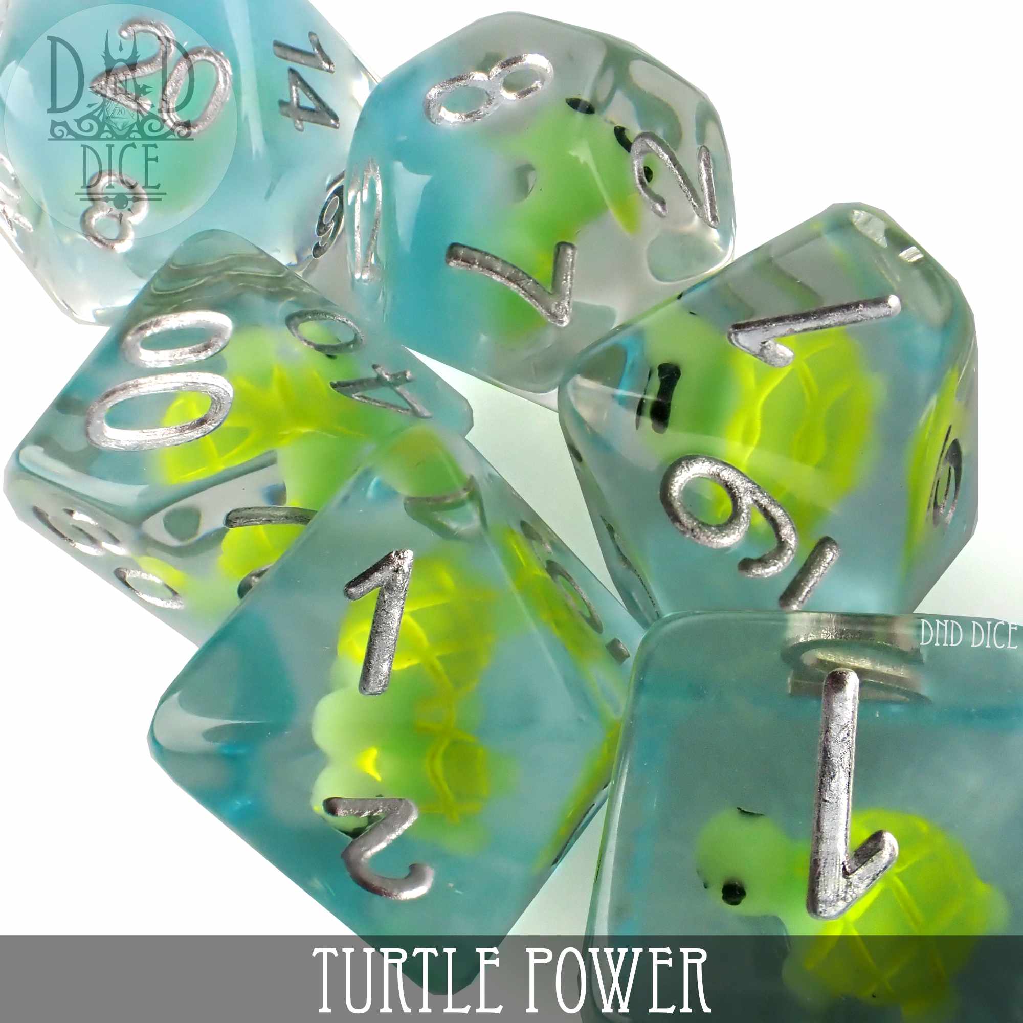 Turtle Power Dice Set - Image 2